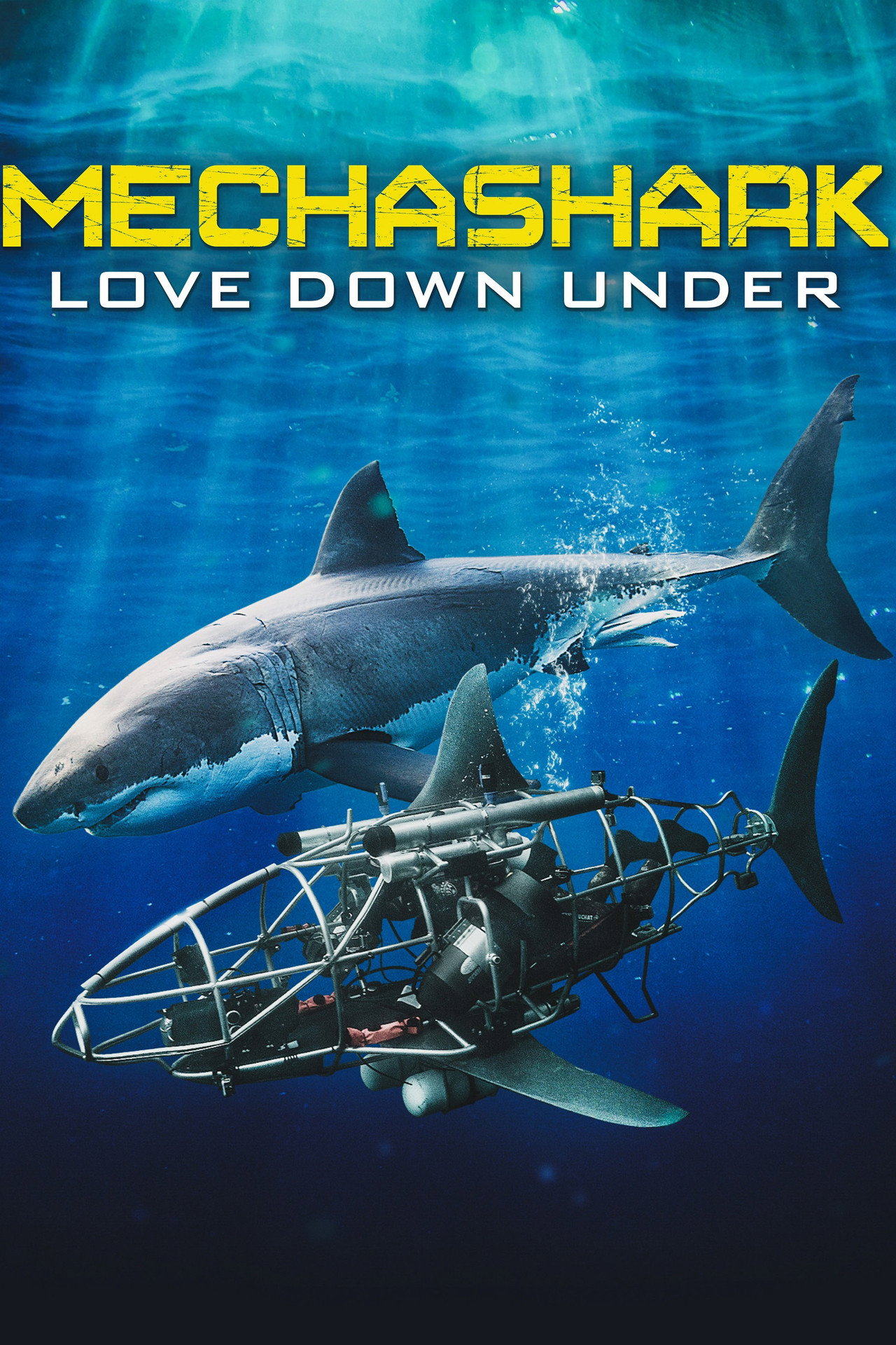 Mechashark Love Down Under filmaffisch