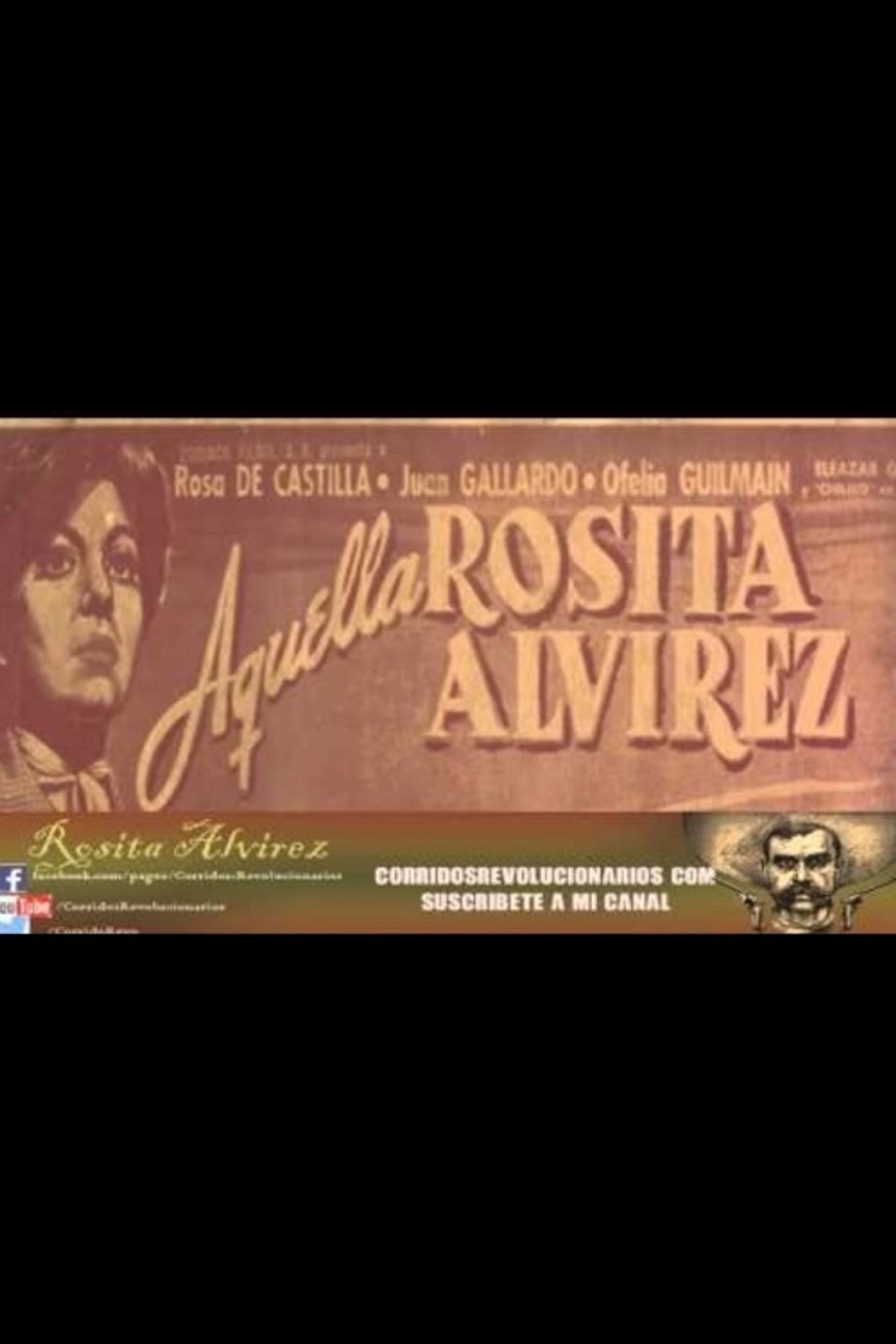 Aquella Rosita Alvírez Backdrop