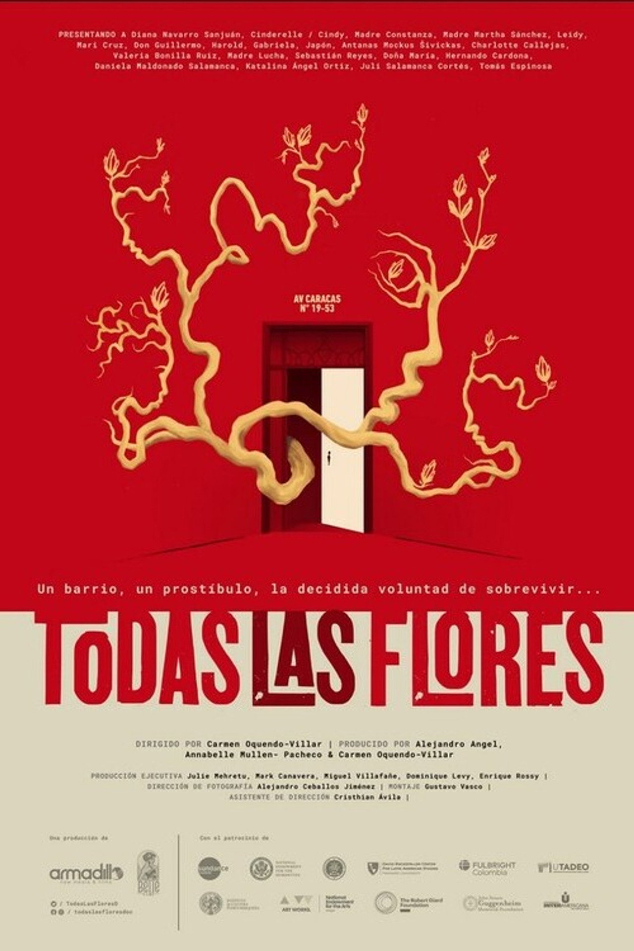 Todas las flores filmaffisch