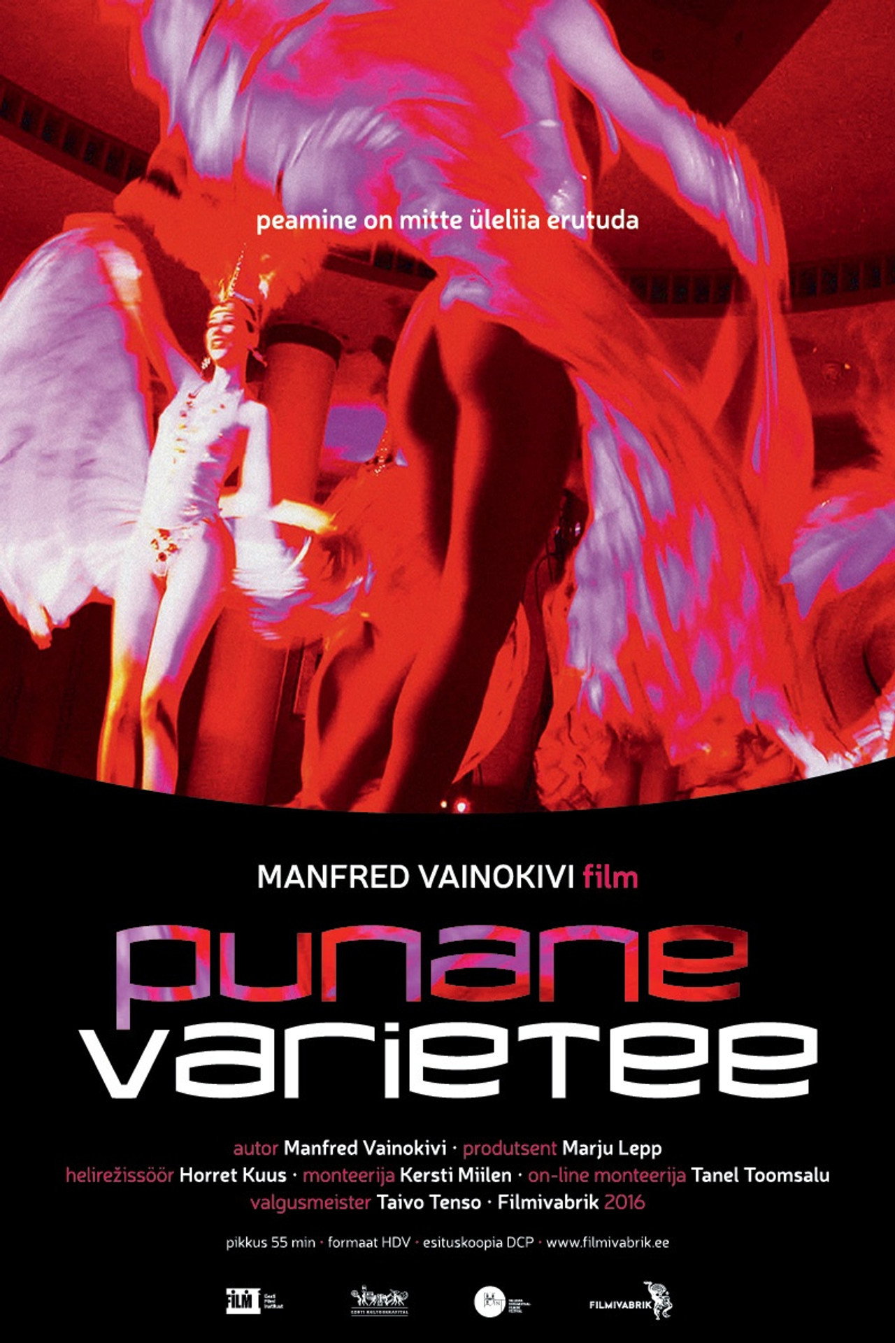 Punane varietee filmaffisch