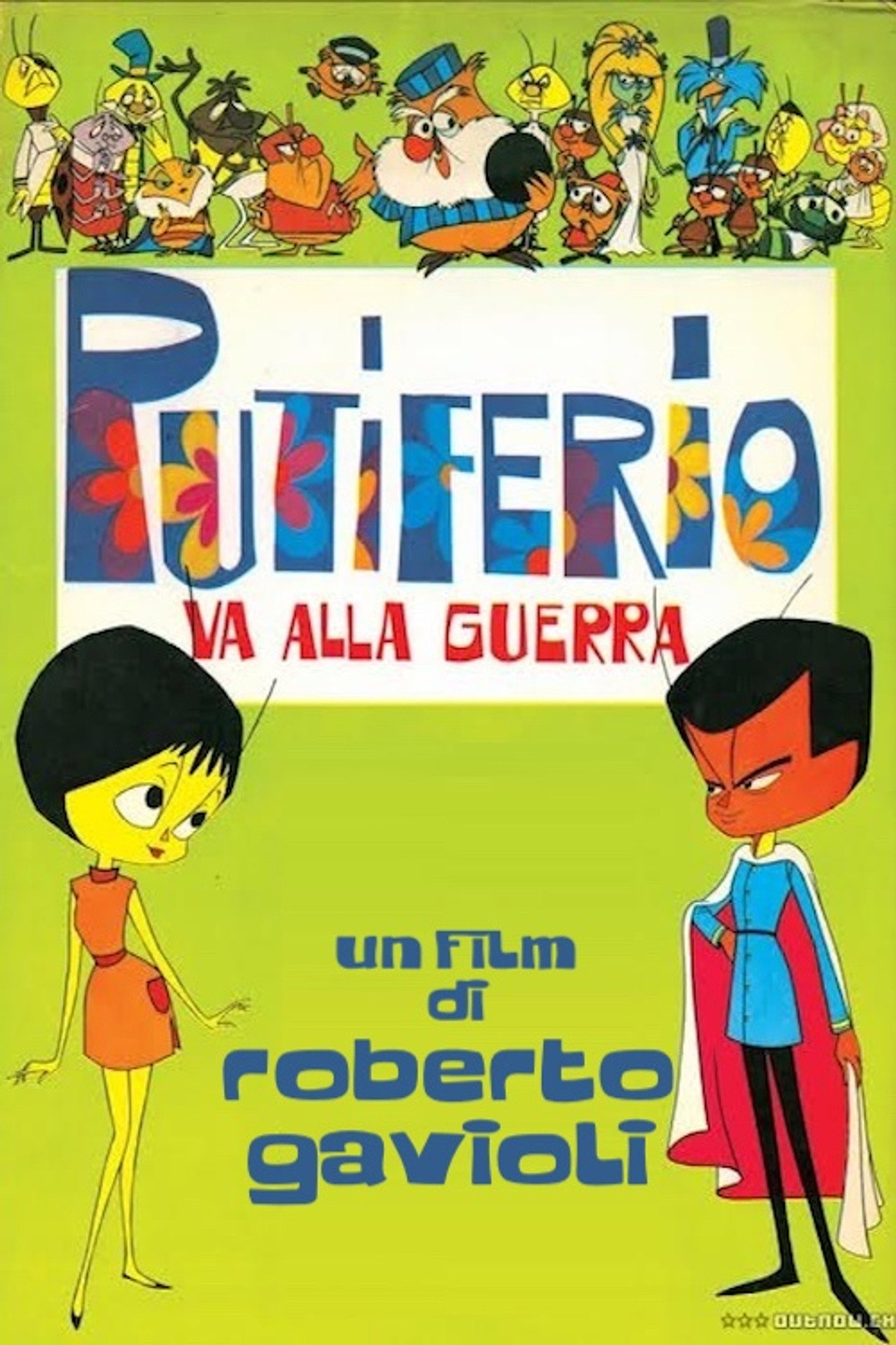 Putiferio va alla guerra filmaffisch