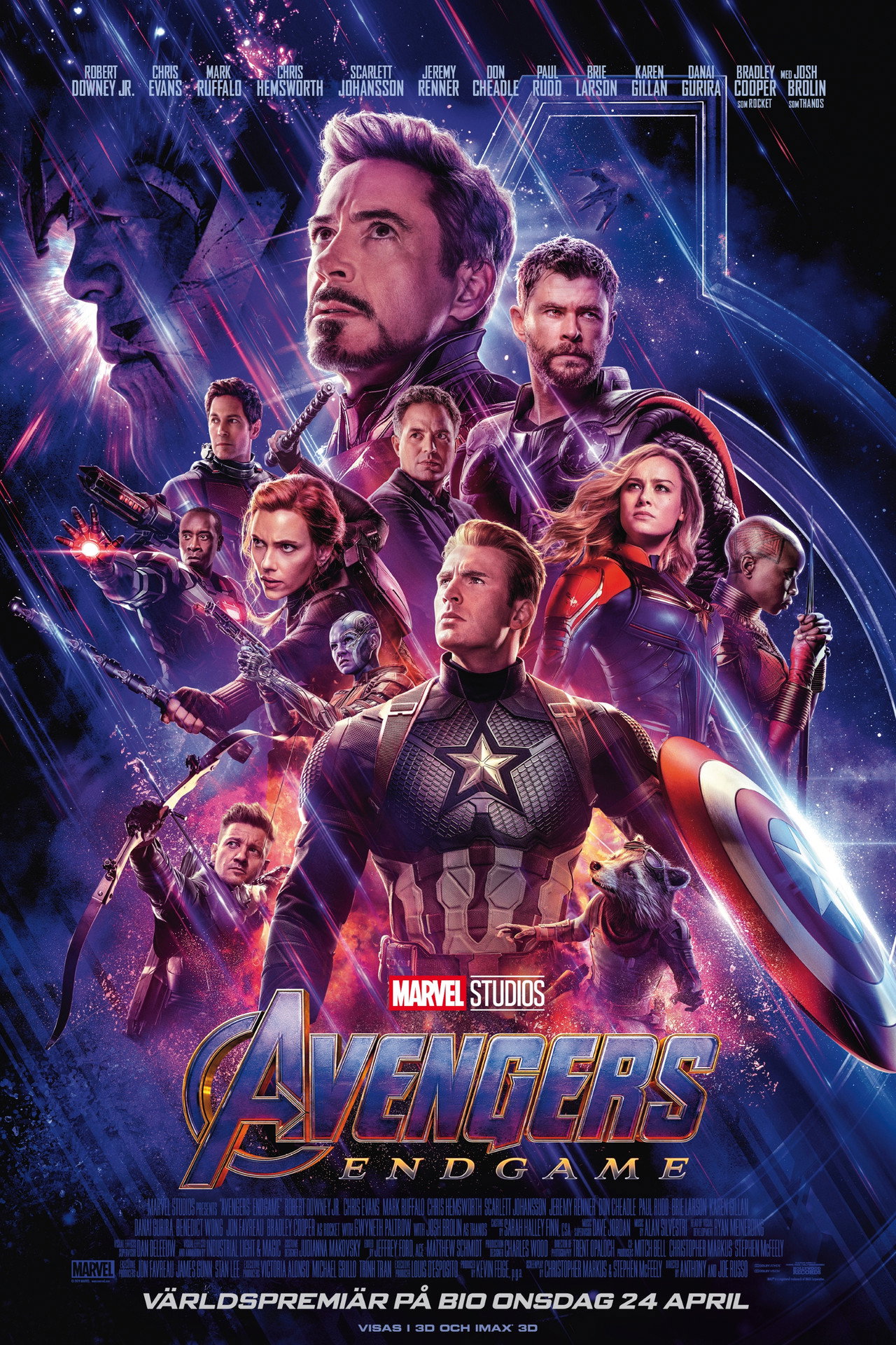 Avengers: Endgame filmaffisch