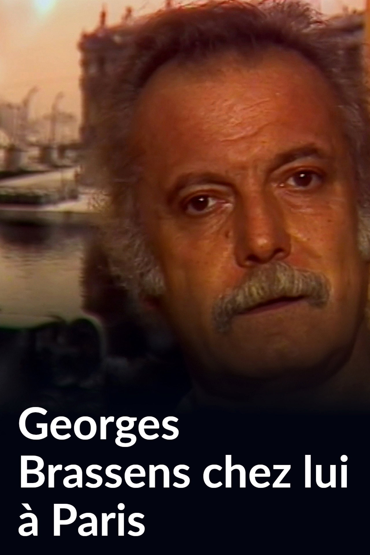Georges Brassens chez lui à Paris filmaffisch