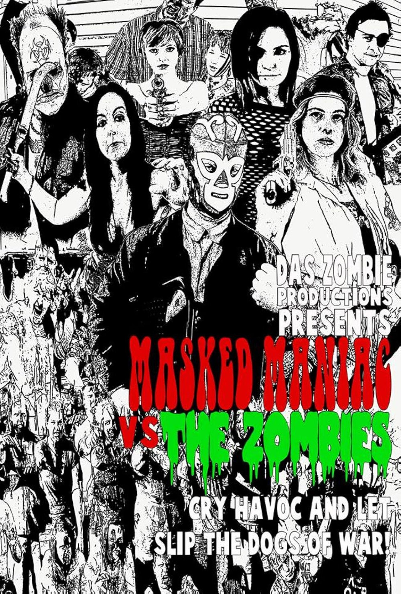 Masked Maniac vs. the Zombies filmaffisch