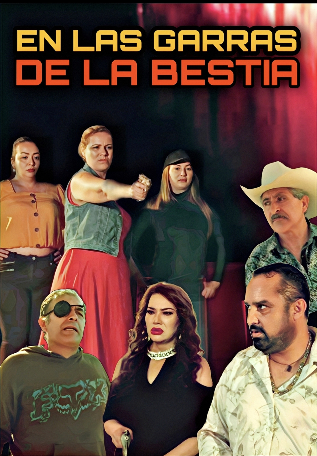 En Las Garras De La Bestia filmaffisch