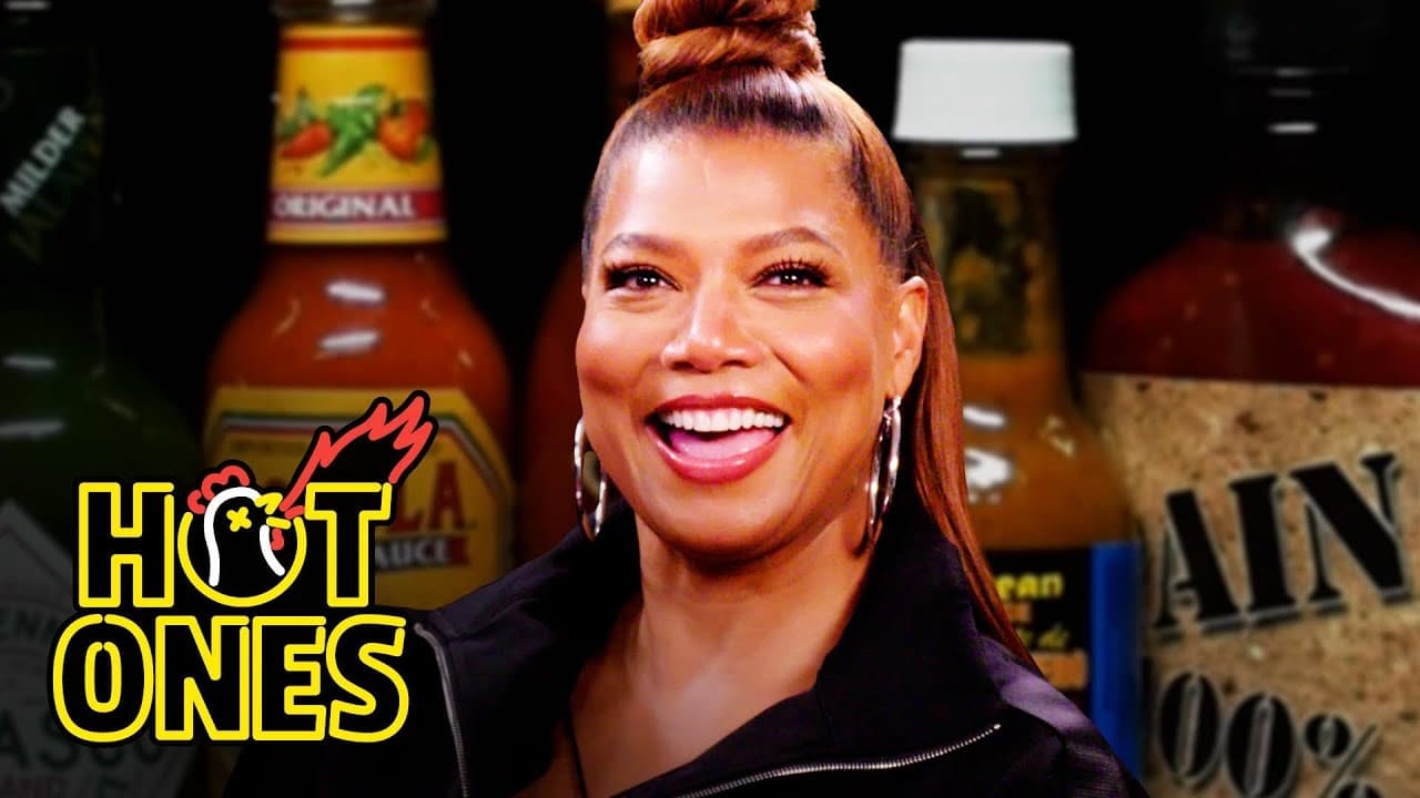 Hot Ones - Season 18 Episode 3 : Queen Latifah Sets It Off While Eating Spicy Wings