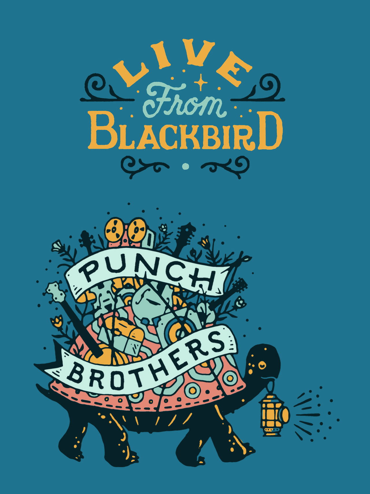 Punch Brothers - Live From Blackbird Backdrop