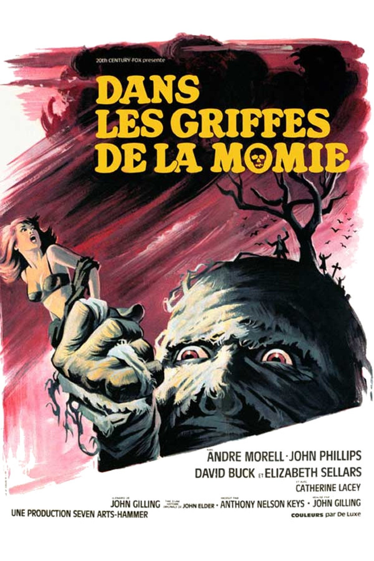 Dans les griffes de la Momie poster