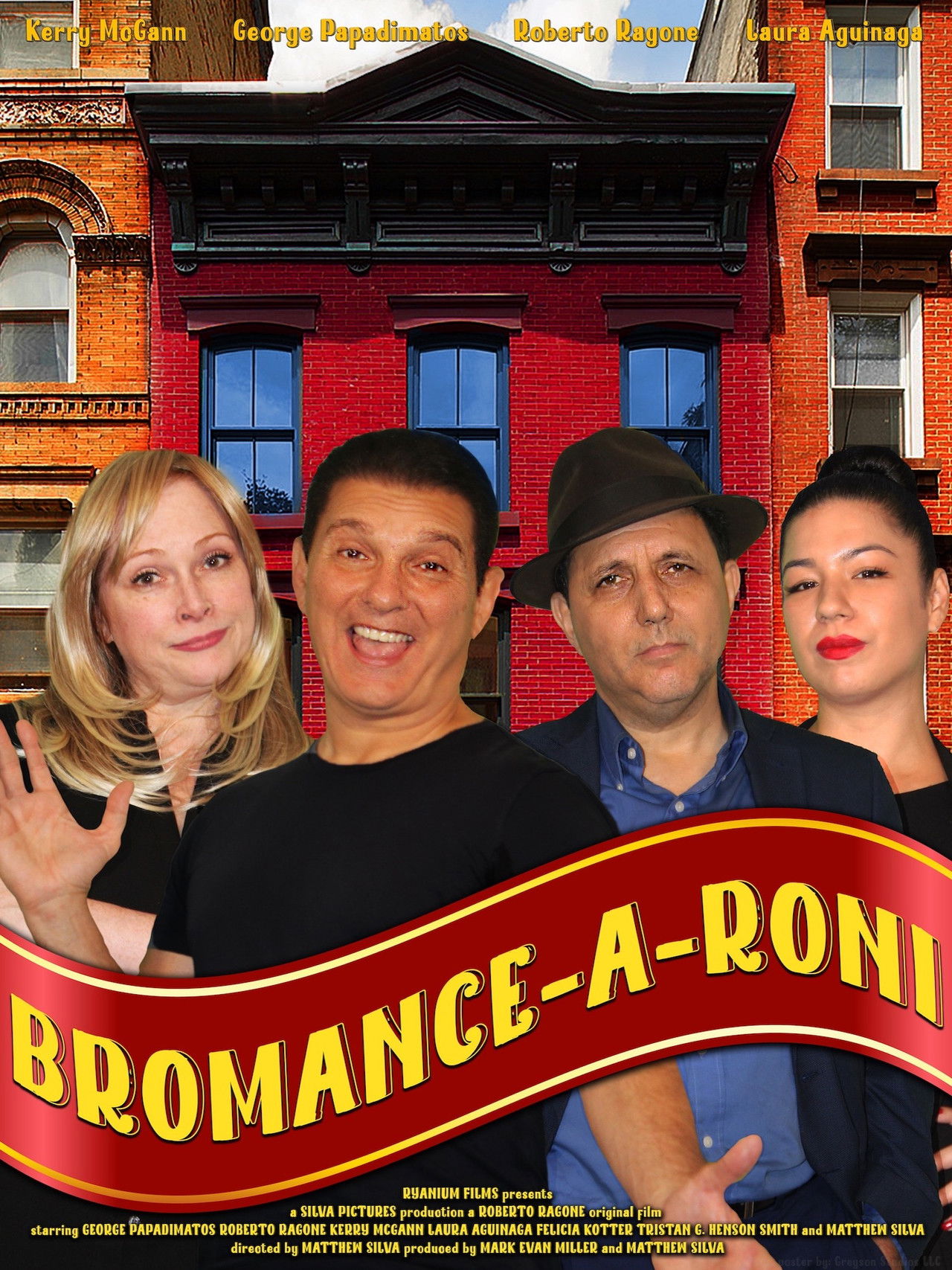 Bromance-A-Roni Backdrop
