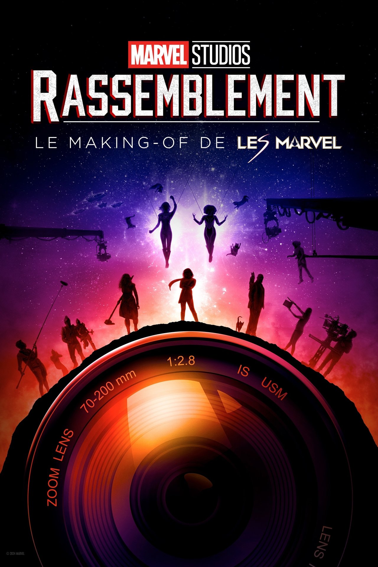 MARVEL STUDIOS RASSEMBLEMENT : le making-of de The Marvels poster