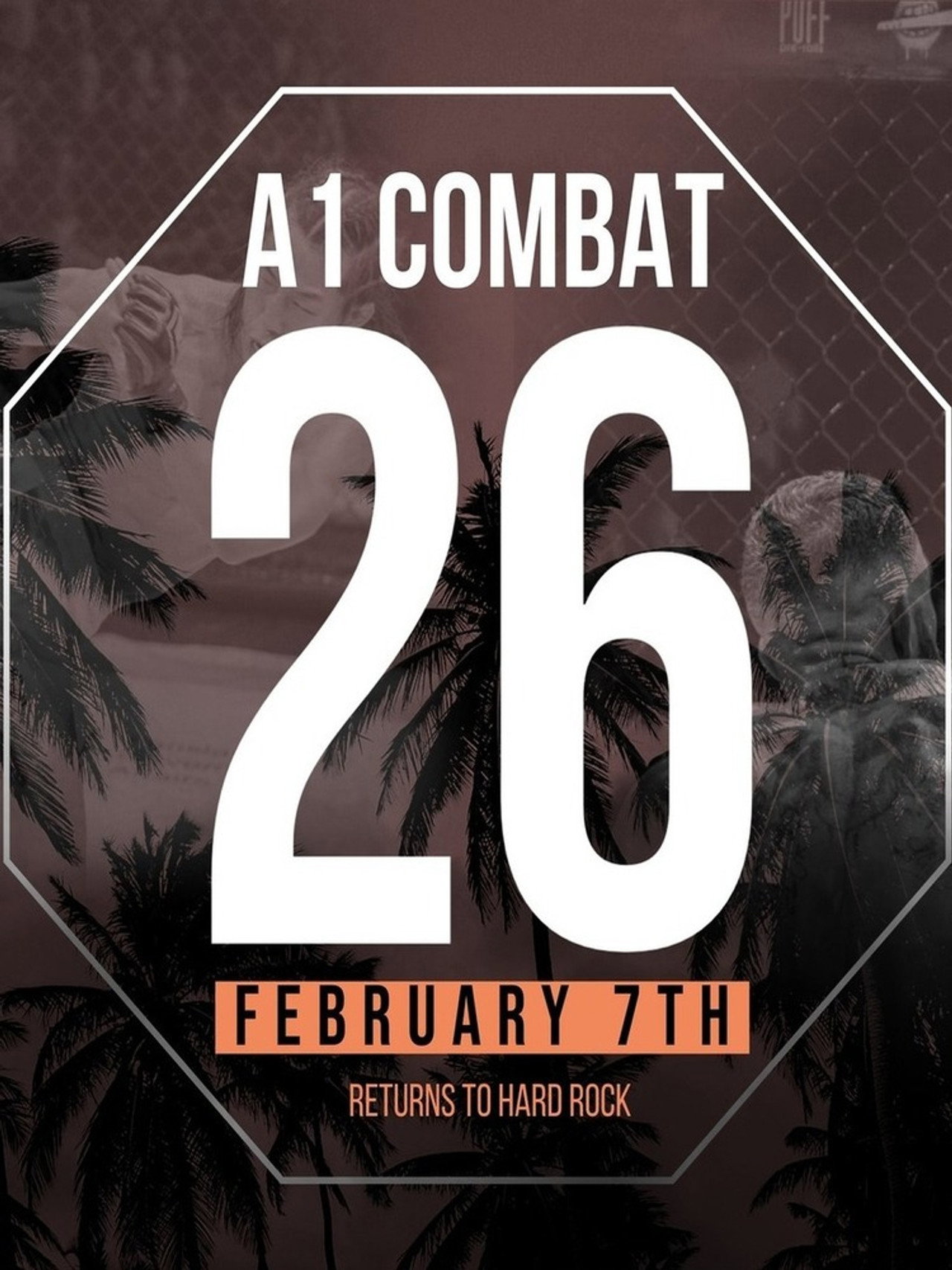 Urijah Faber's A1 Combat 26 poster