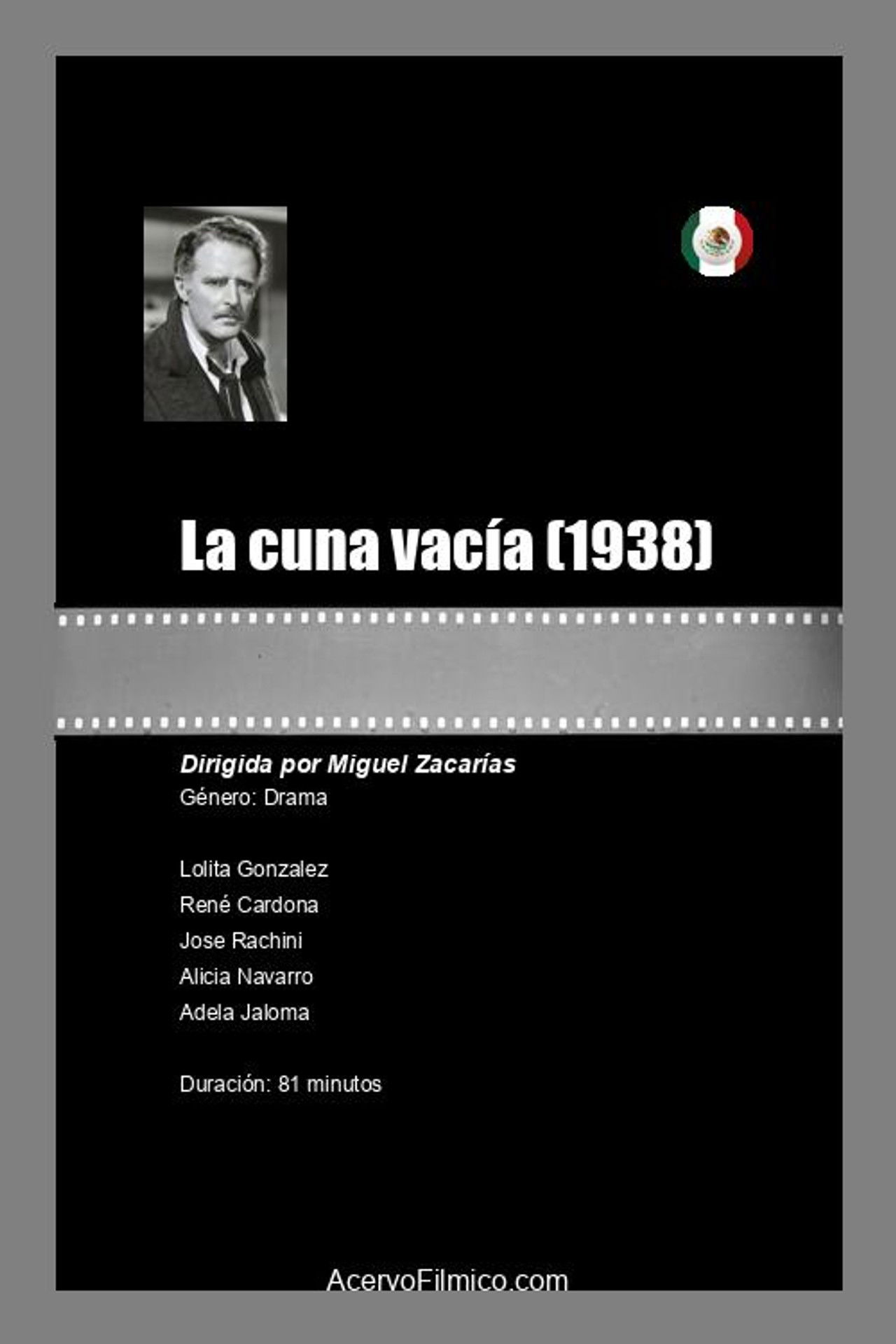 La cuna vacía Backdrop