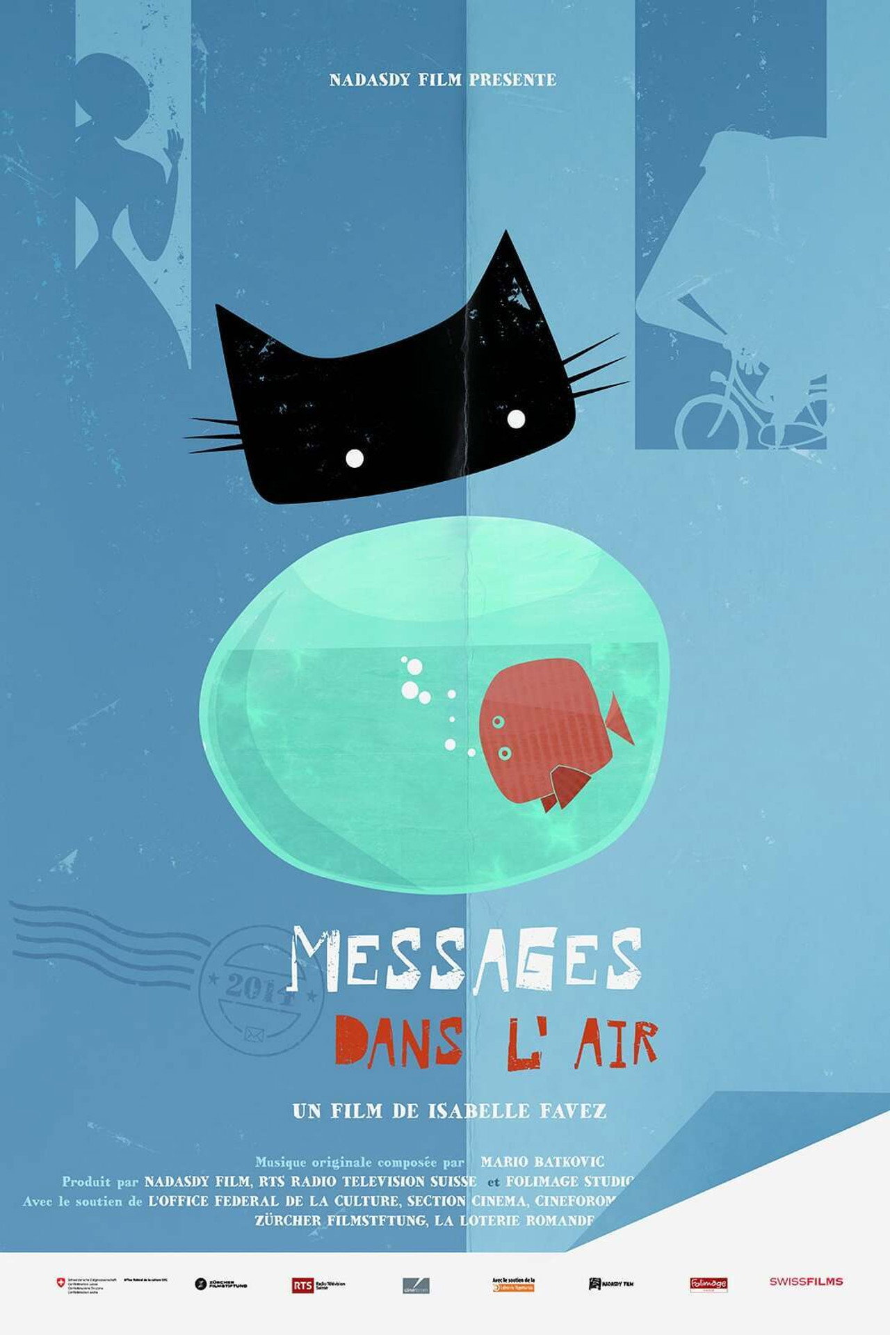 Messages dans l'air filmaffisch