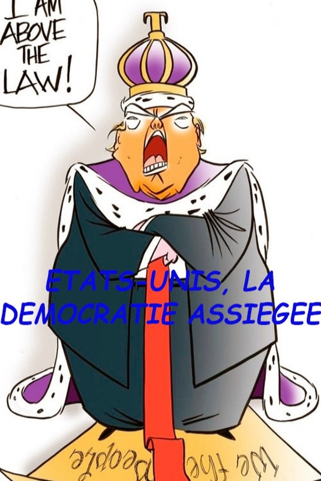 États-Unis - La démocratie assiégée poster