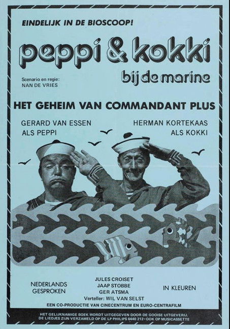 Peppi & Kokki bij de marine - Het geheim van Kommandant Plus poster