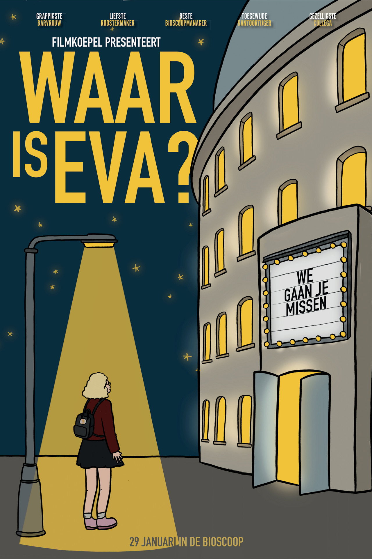 Waar is Eva?