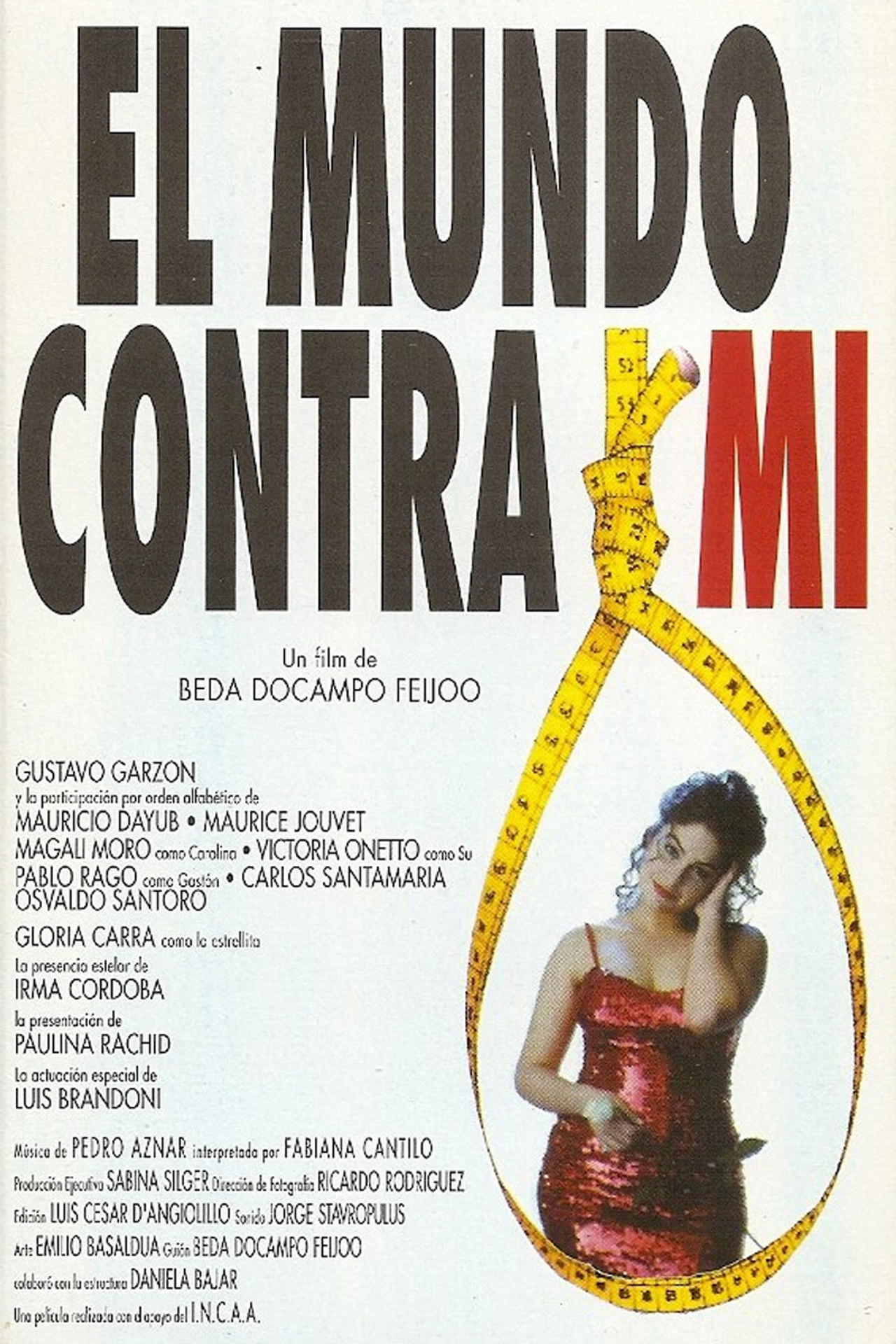 El mundo contra mí filmaffisch