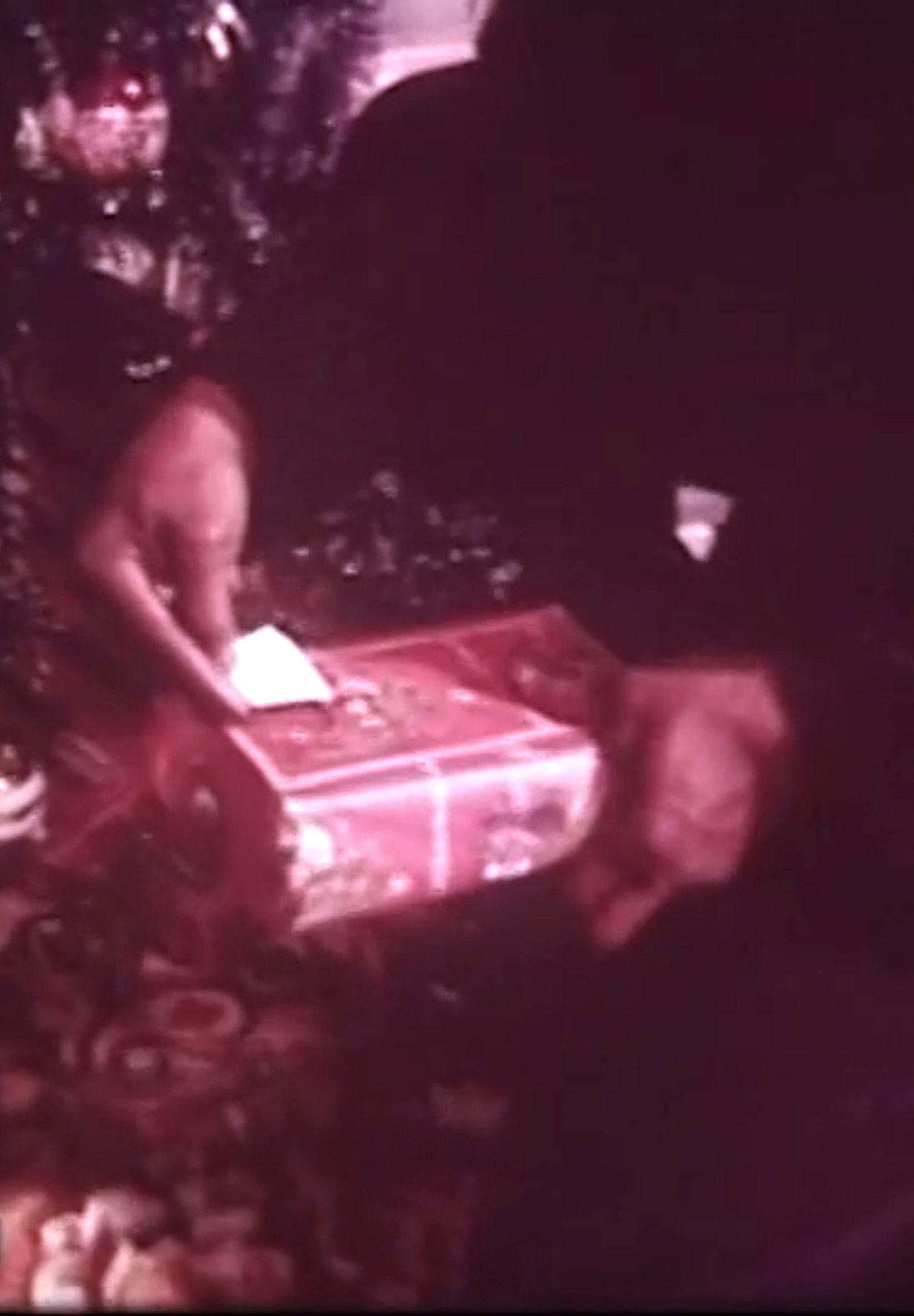 Black Christmas Backdrop