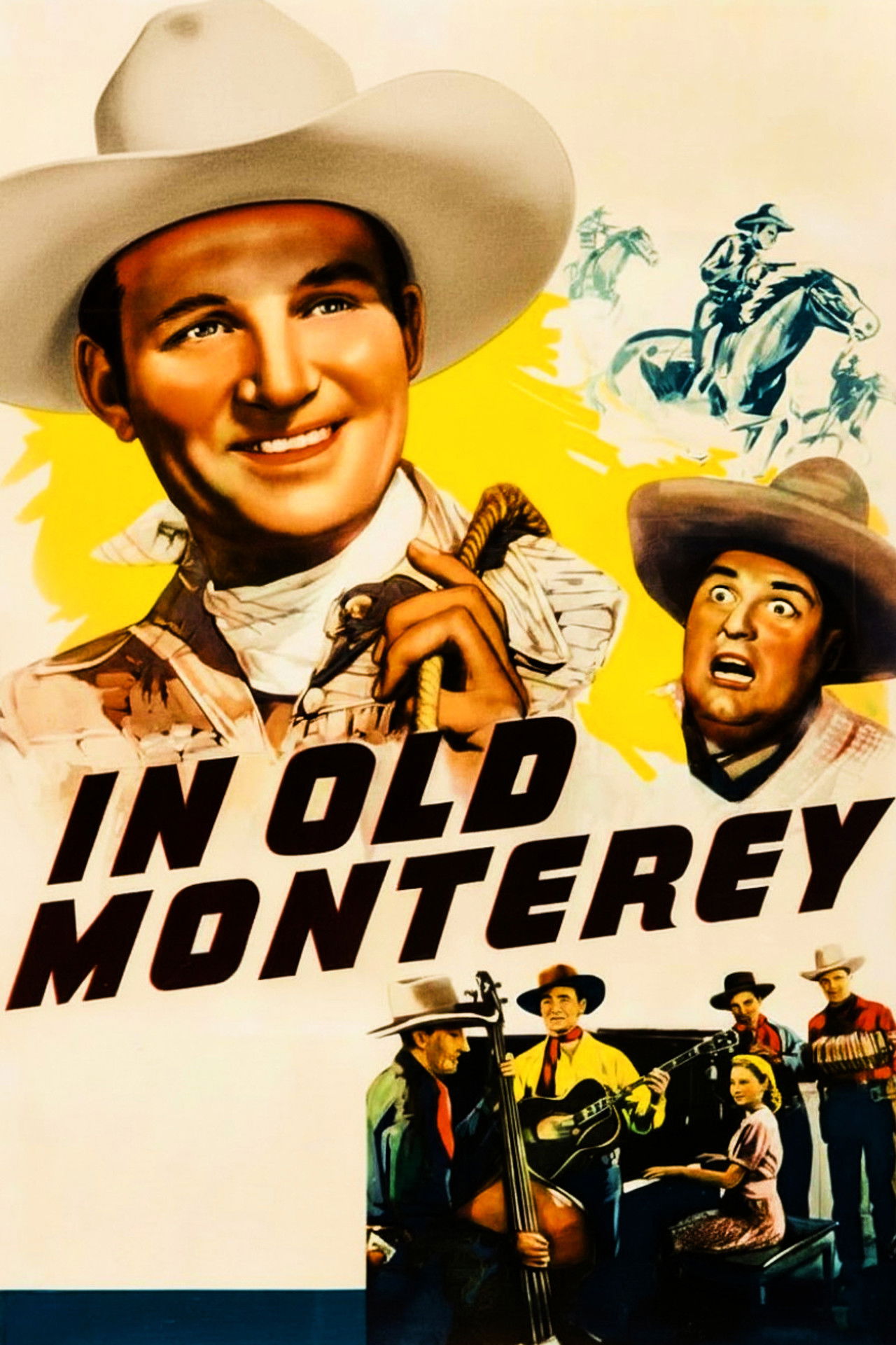 In Old Monterey poster