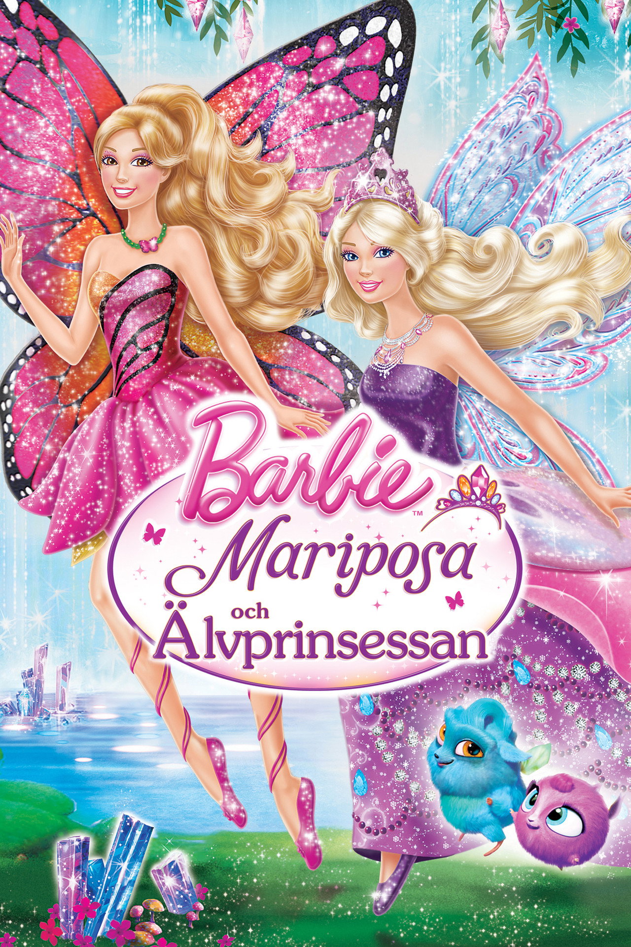 Barbie Mariposa och älvprinsessan filmaffisch