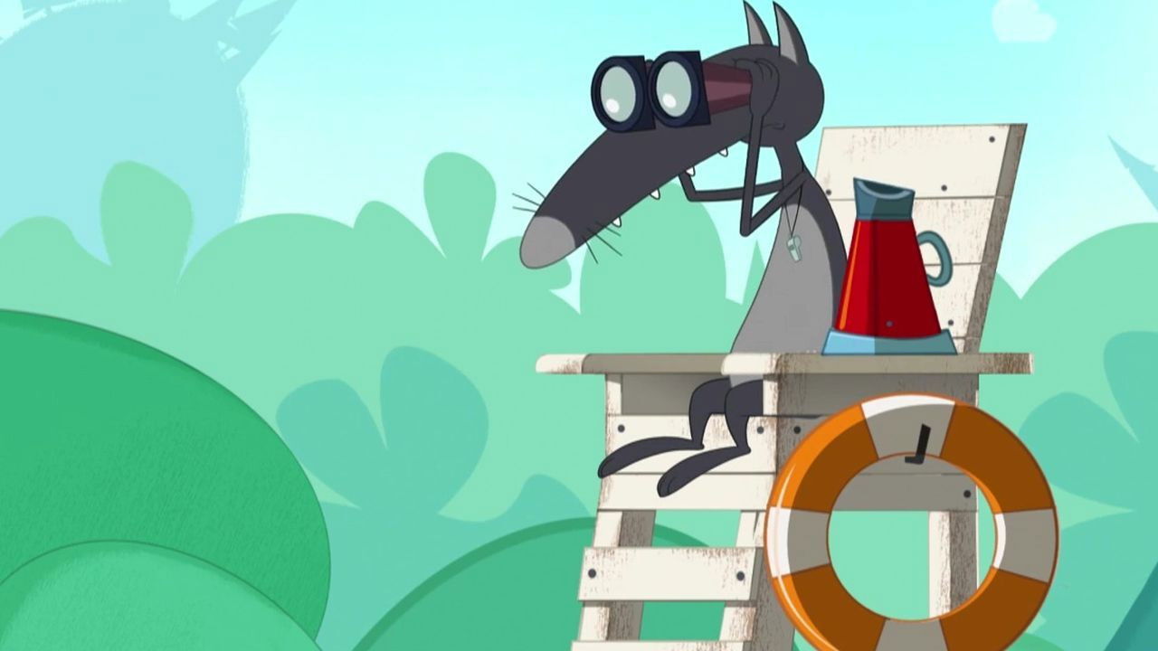 Loup — Le Loup qui voulait être maître-nageur