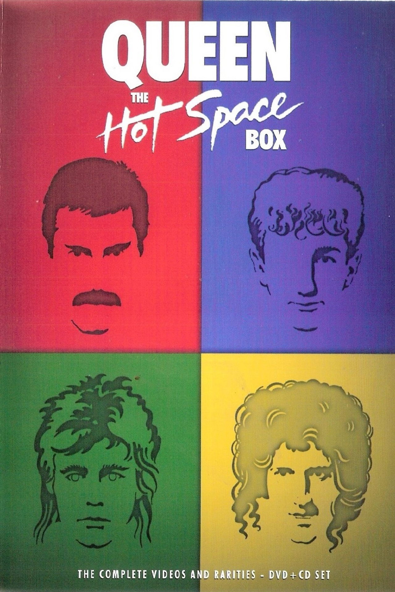 QUEEN - The Hot Space Box Backdrop