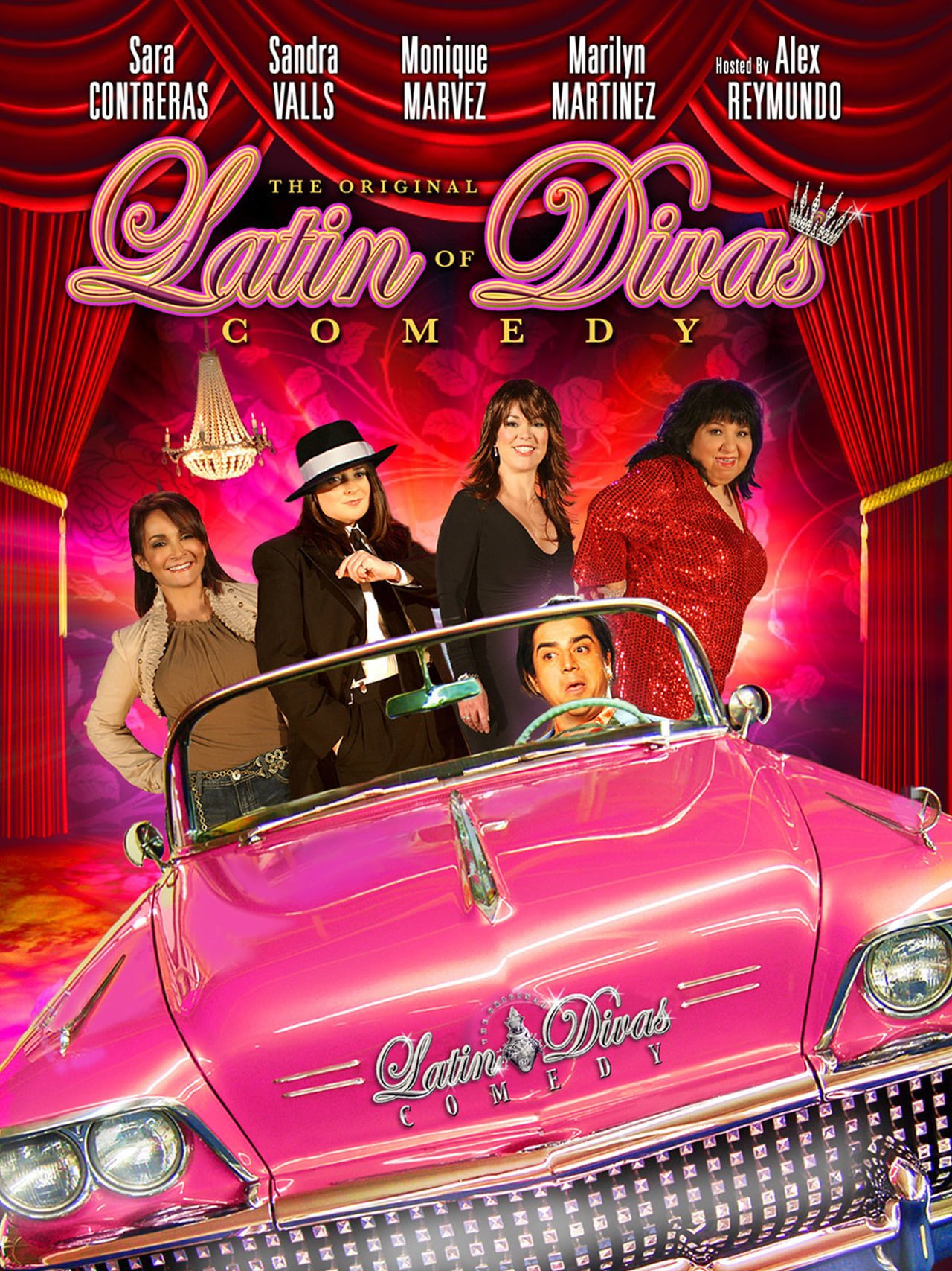 Latin Divas of Comedy Backdrop