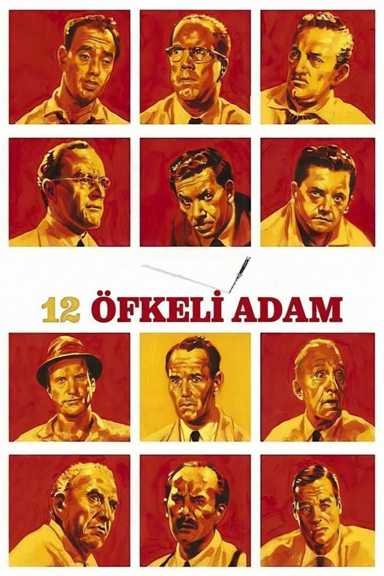 12 Öfkeli Adam Poster