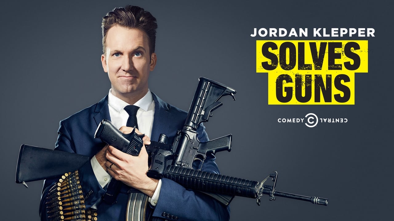 Jordan Klepper Solves Guns background