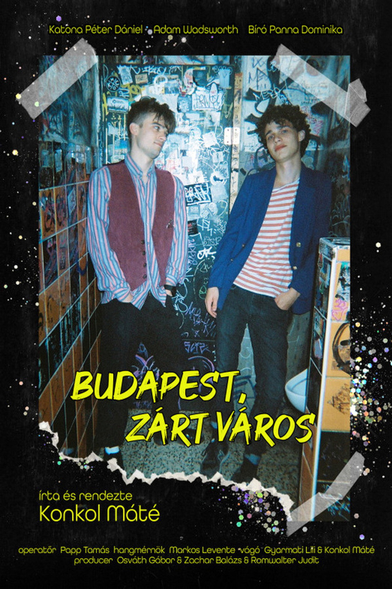 Budapest, zárt város filmaffisch