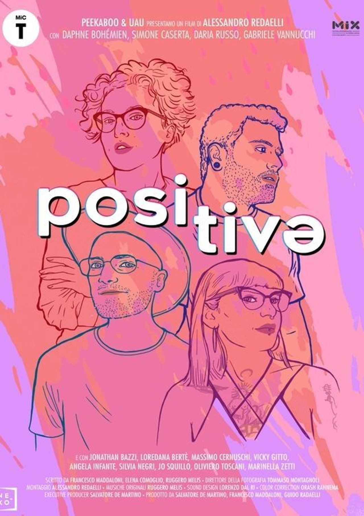 Positivə - 40 anni di Hiv in Italia filmaffisch
