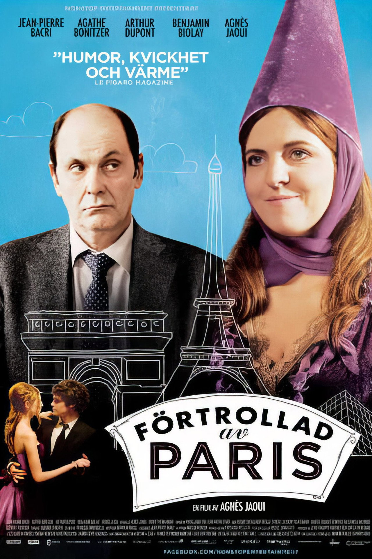 Förtrollad av Paris filmaffisch