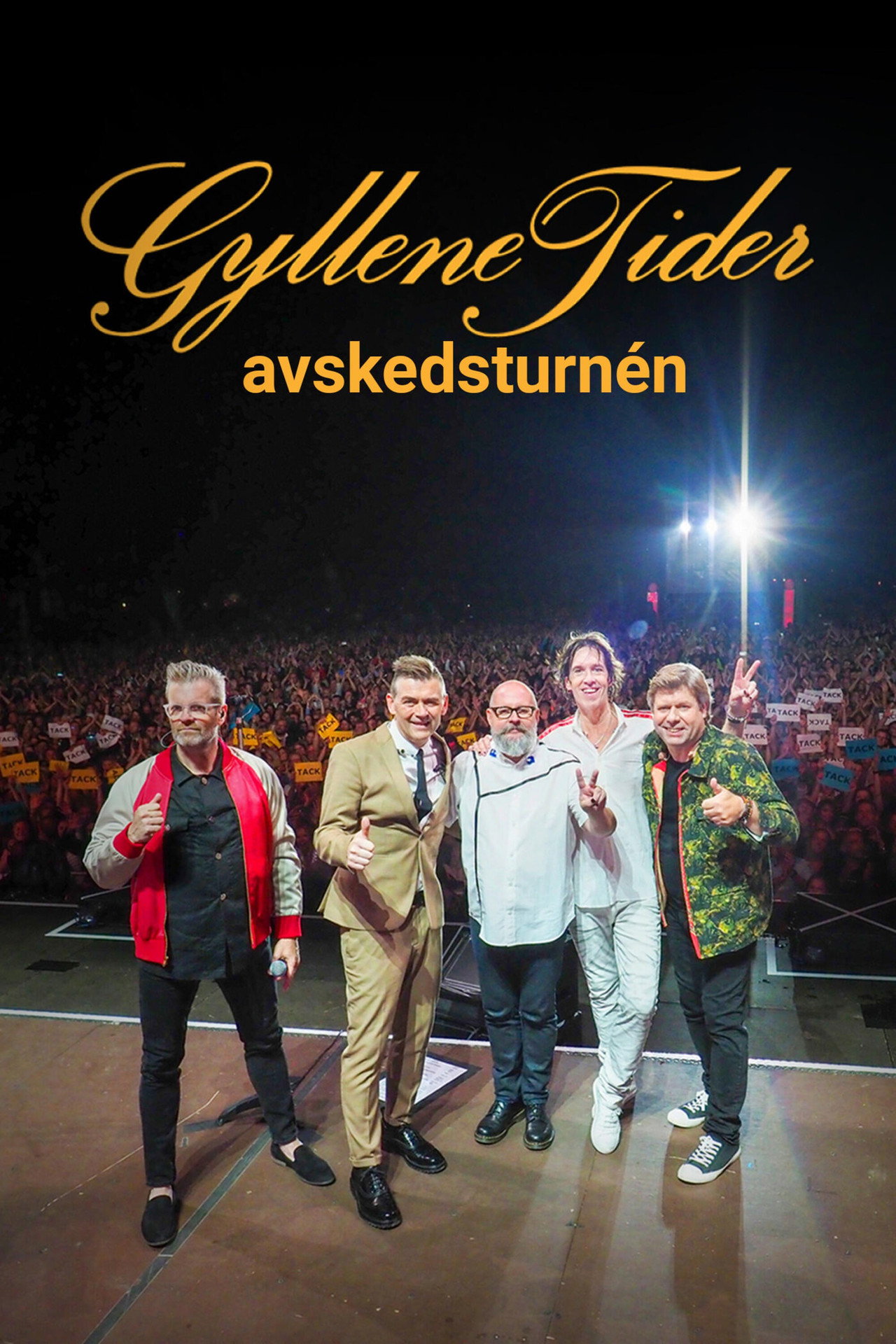 Gyllene Tider: Avskedsturnén filmaffisch