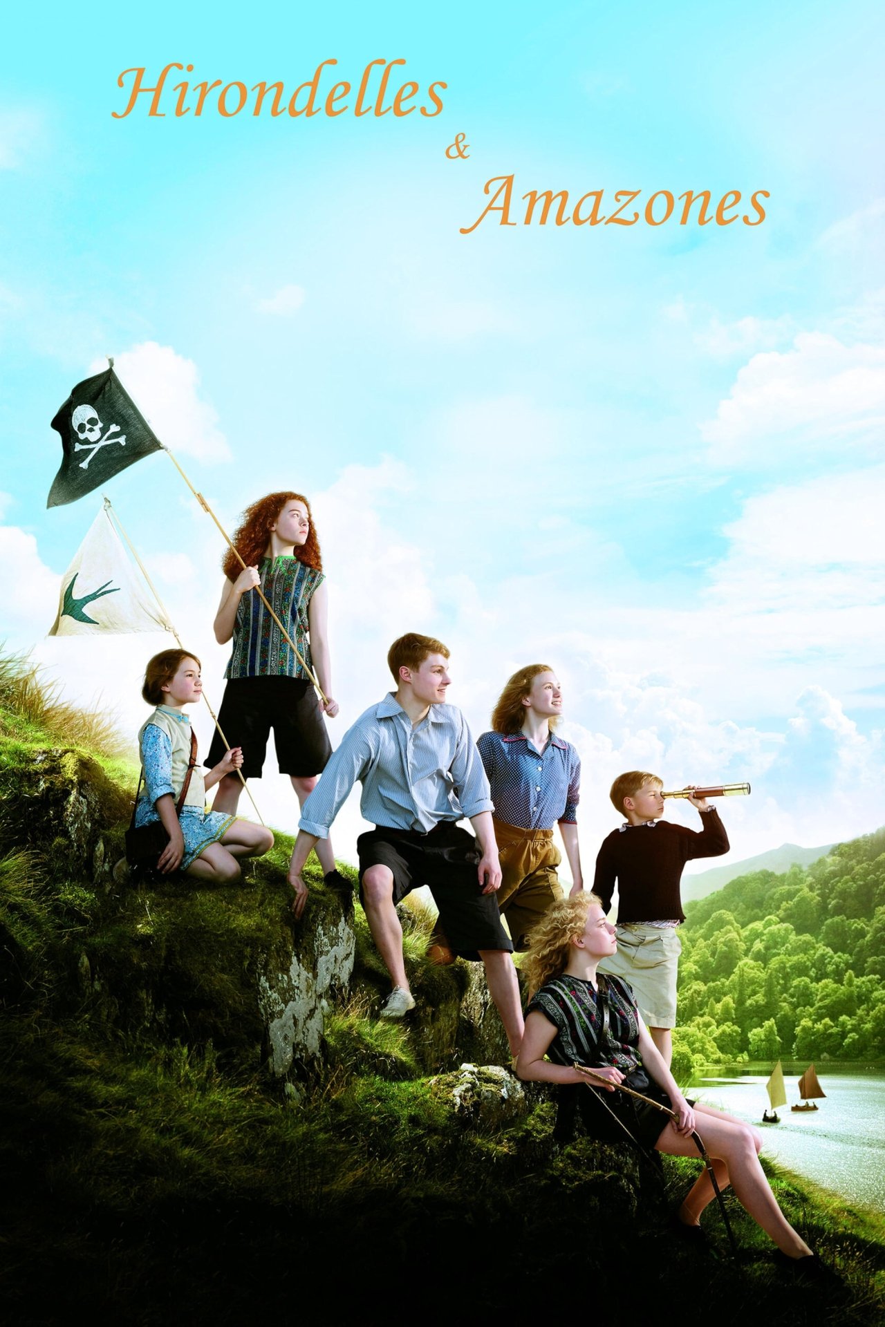 Hirondelles et Amazones poster