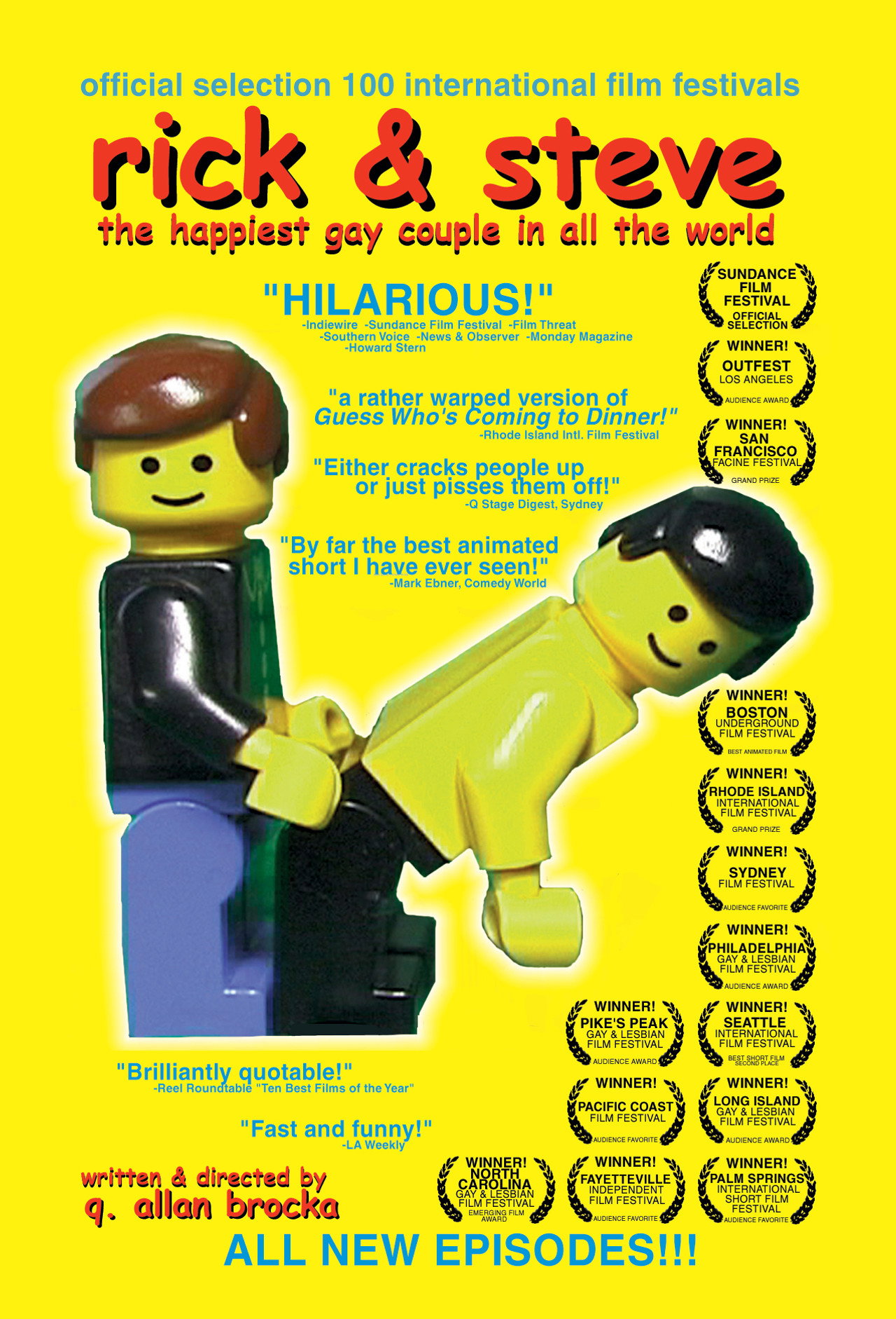 Rick and Steve: The Happiest Gay Couple in all the World Cum & Quiche filmaffisch