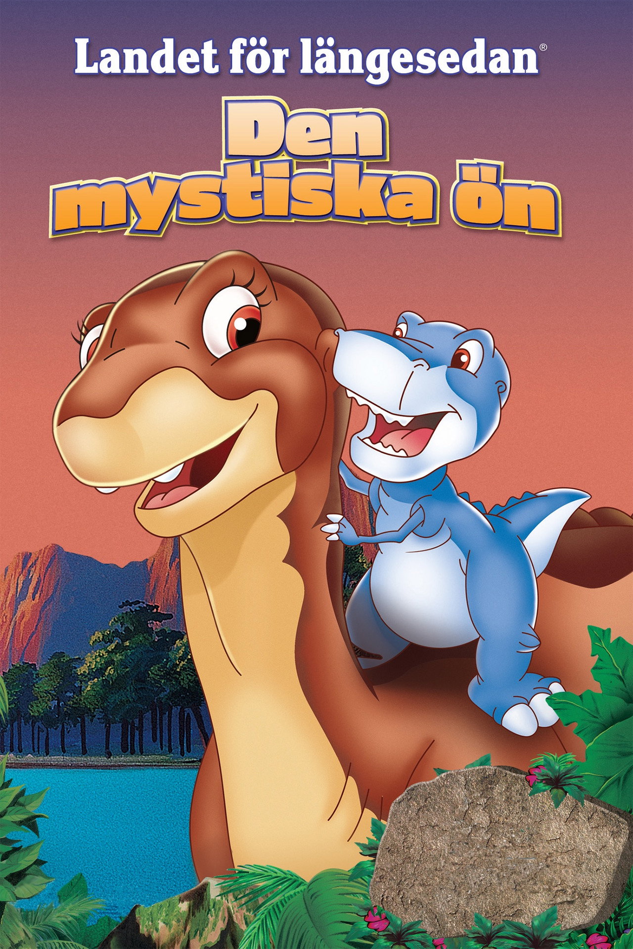 Landet för längesedan 5: Den mystiska ön filmaffisch