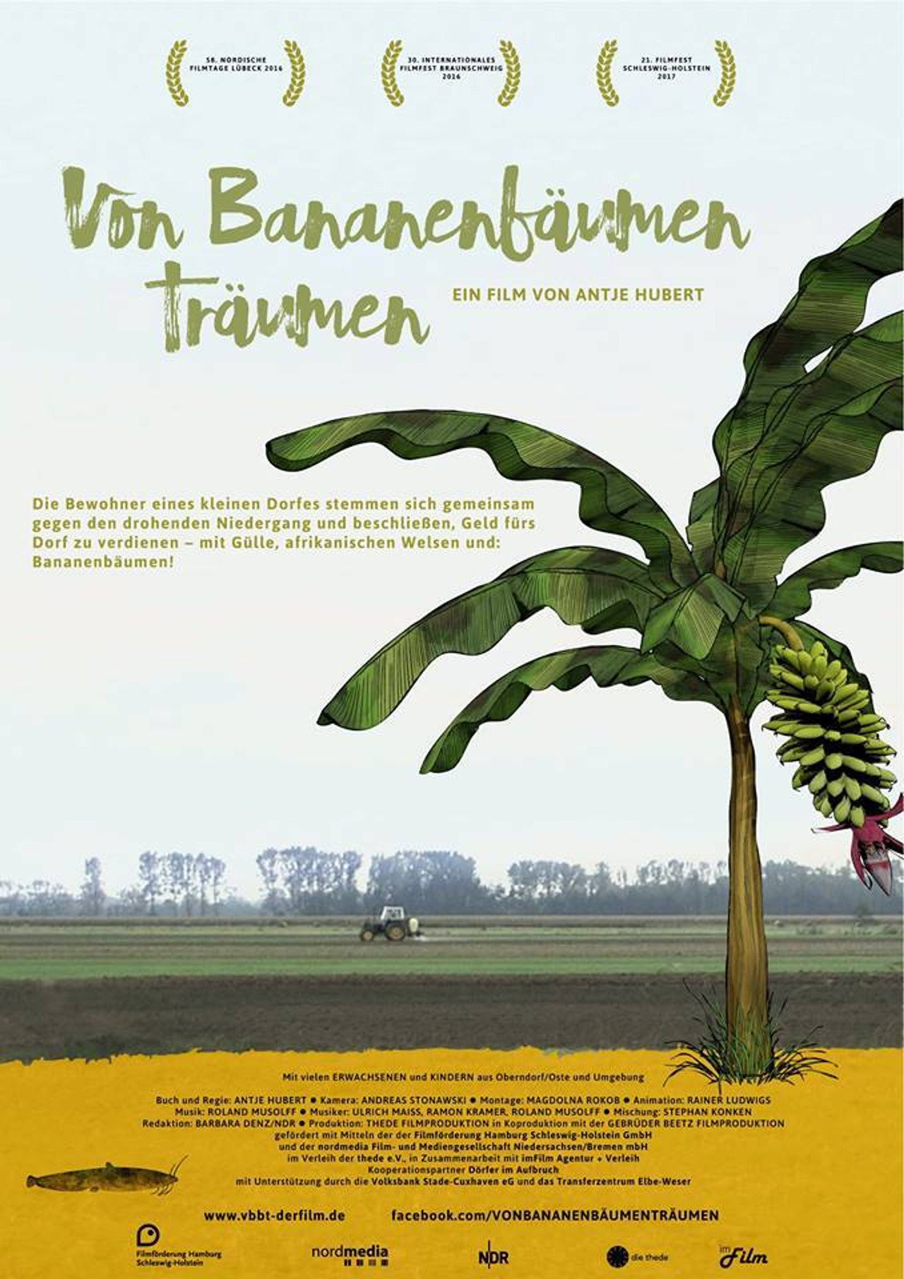 Von Bananenbäumen träumen poster