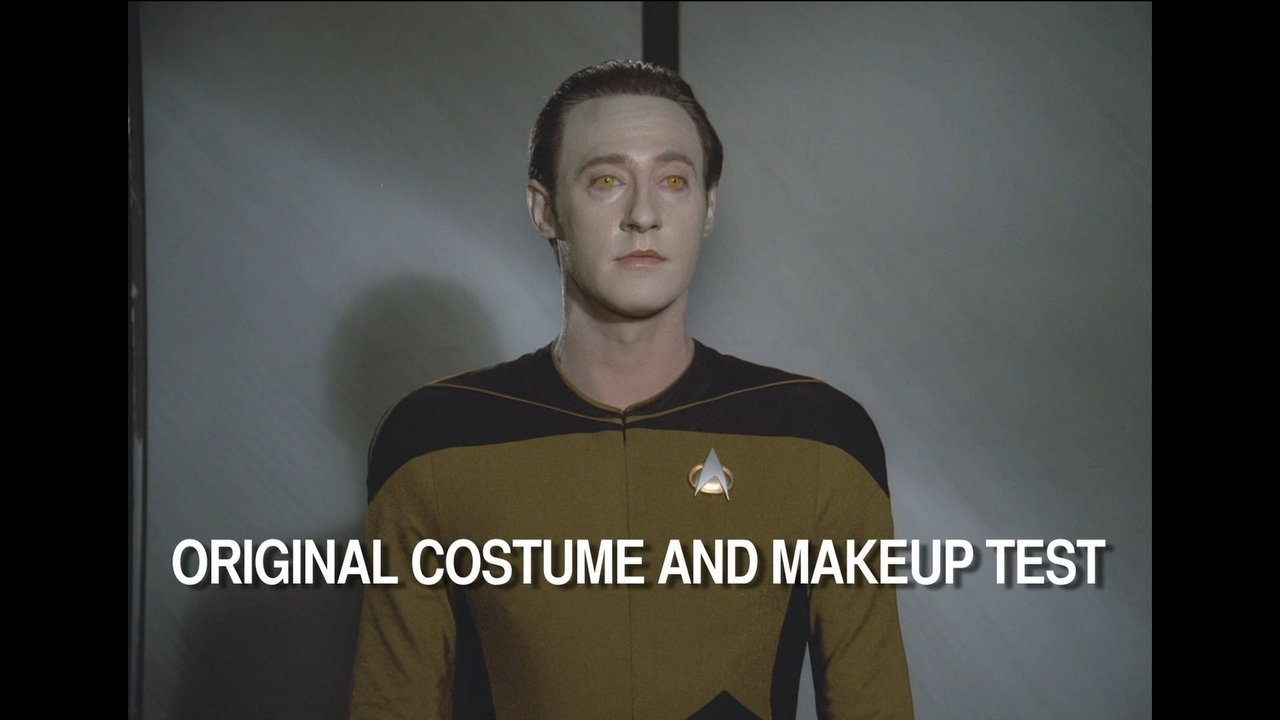 Star Trek: The Next Generation - Season 0 Episode 137 : Brent Spiner Original Costume and Makeup Test