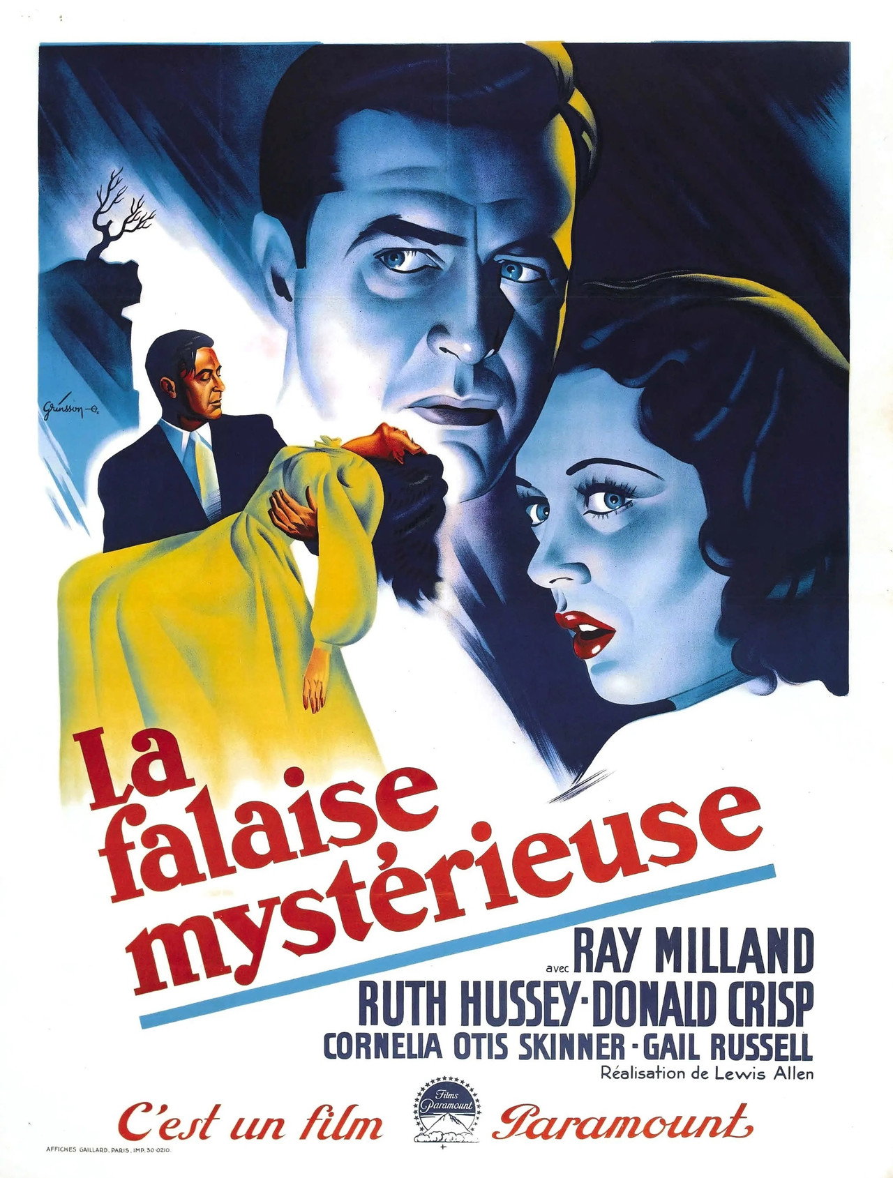 La Falaise mystérieuse poster