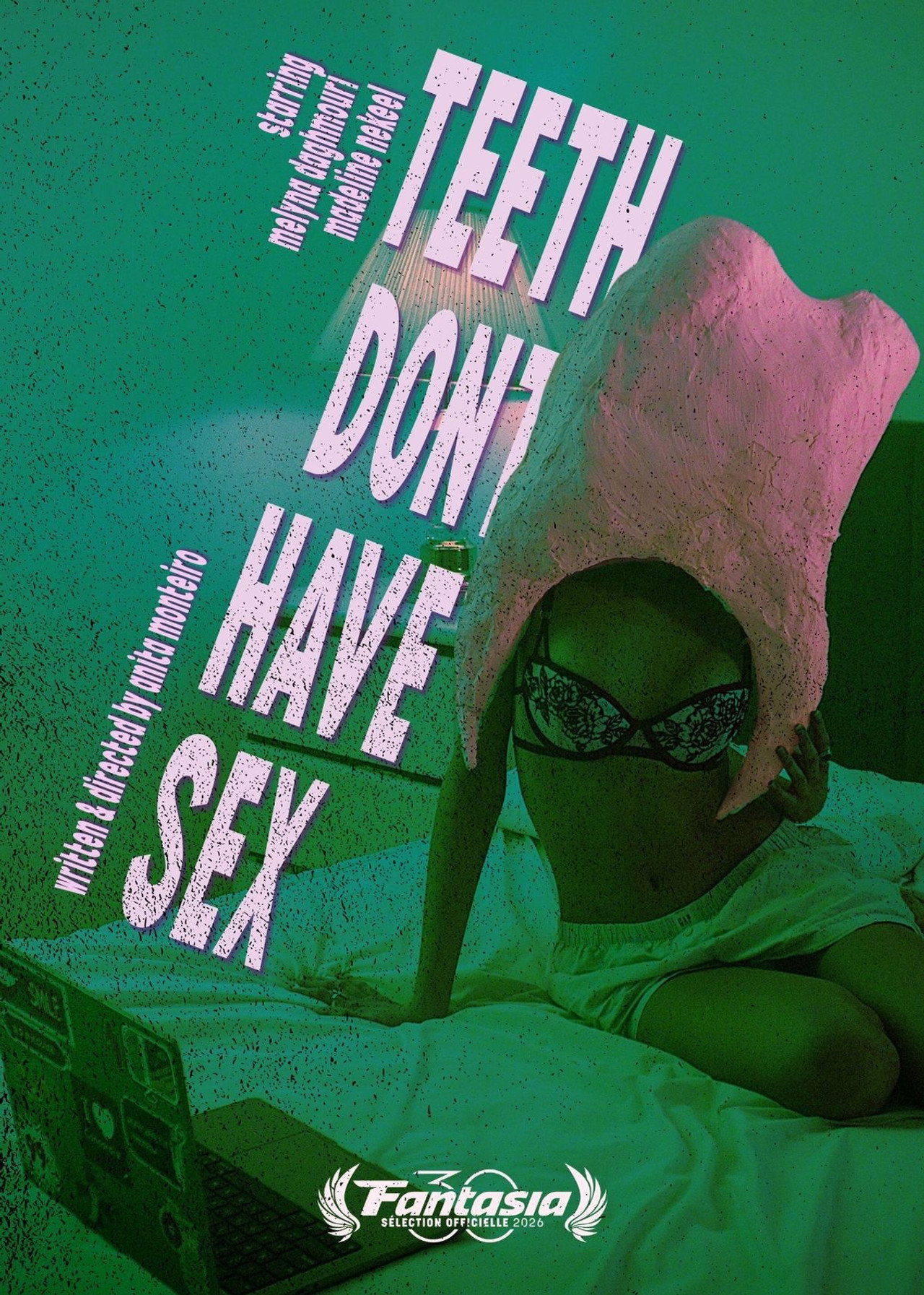 TEETH DONT HAVE SEX filmaffisch