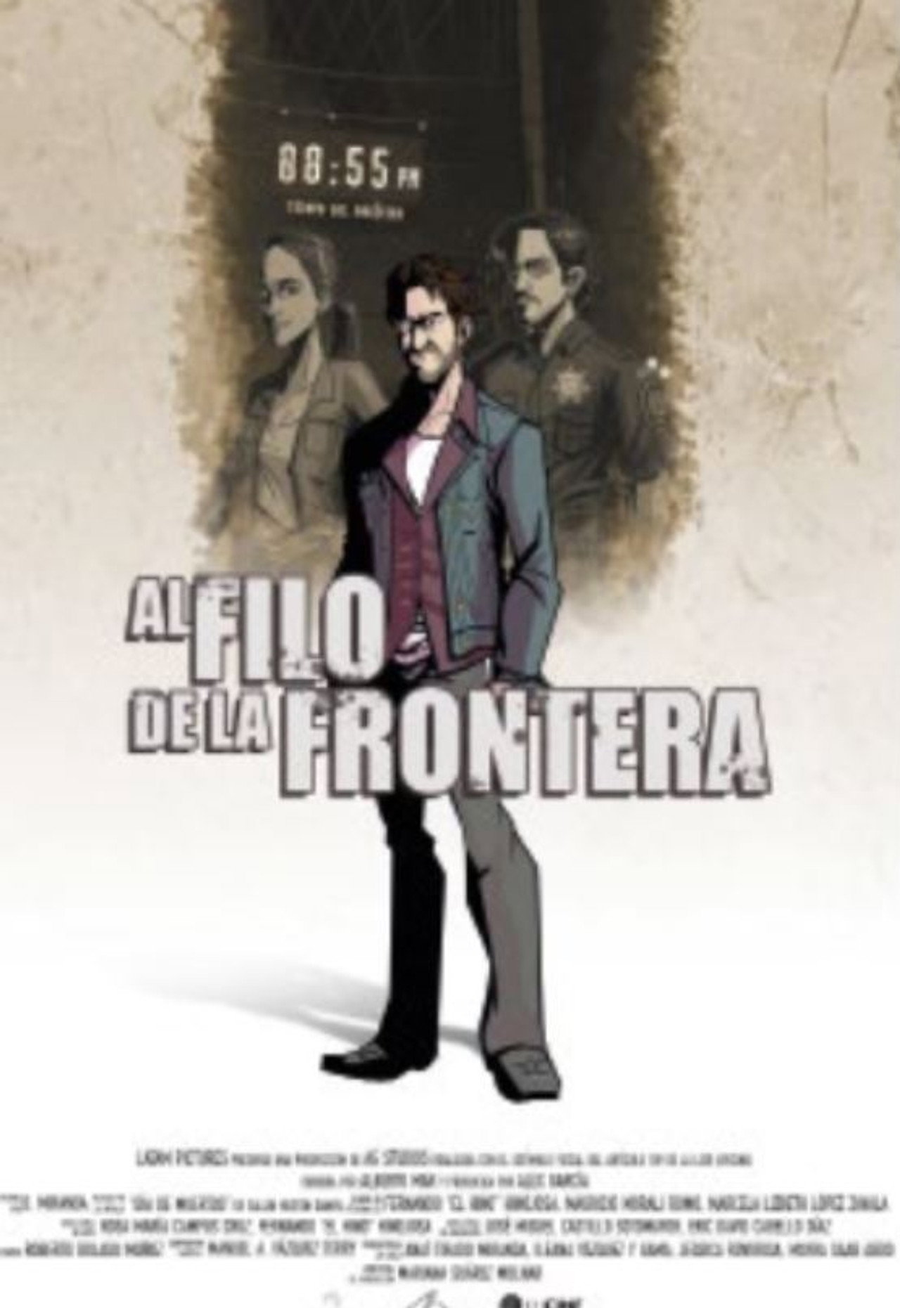 Al filo de la frontera filmaffisch