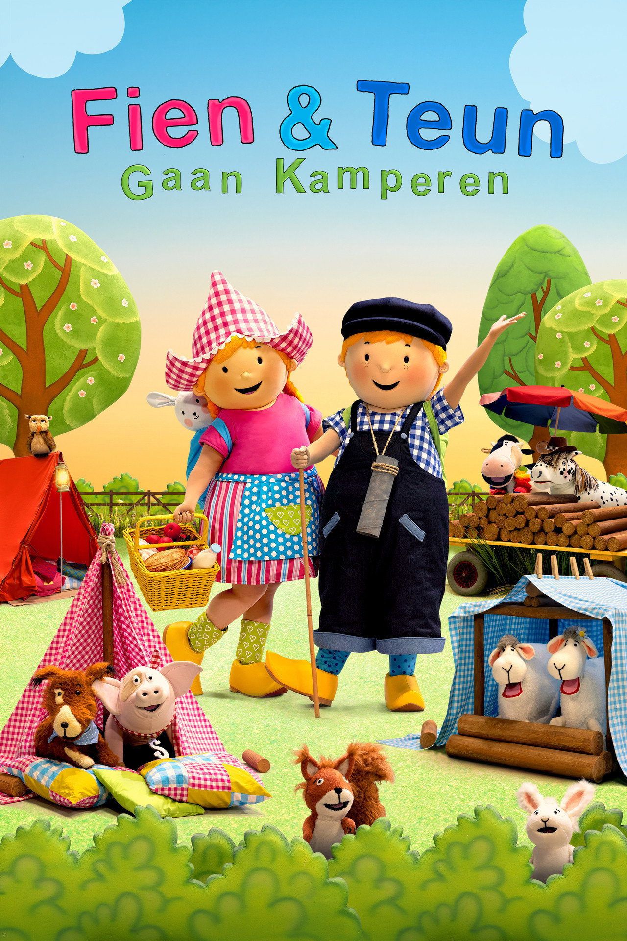 Fien & Teun gaan kamperen