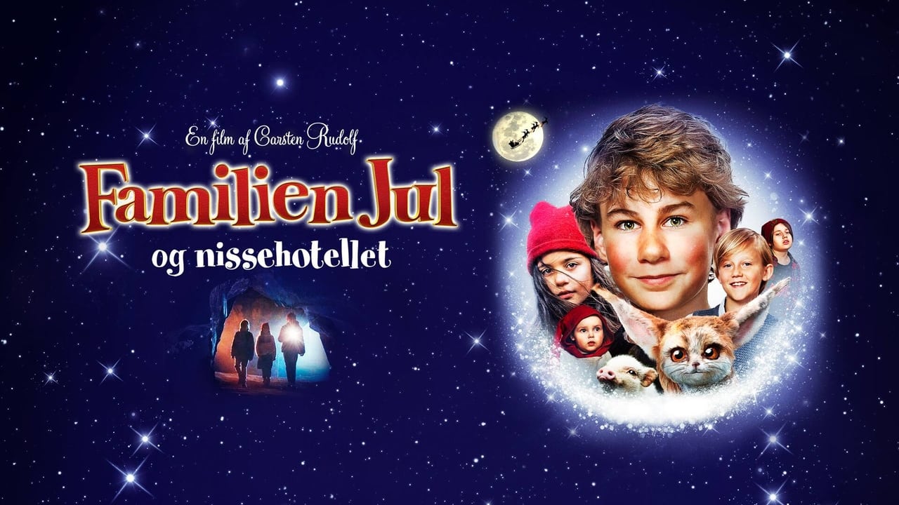 Familien Jul og nissehotellet background