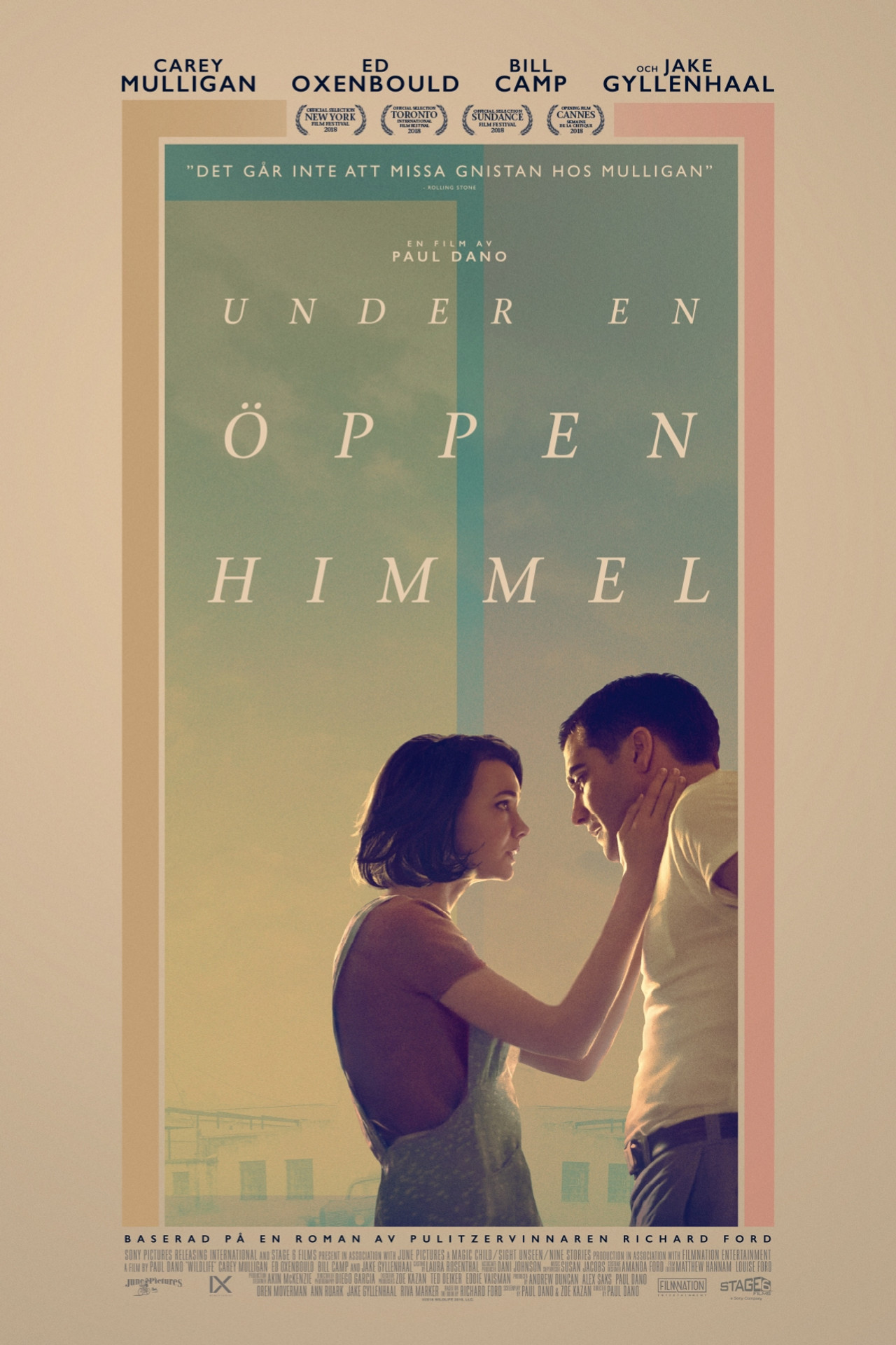 Under en öppen himmel filmaffisch