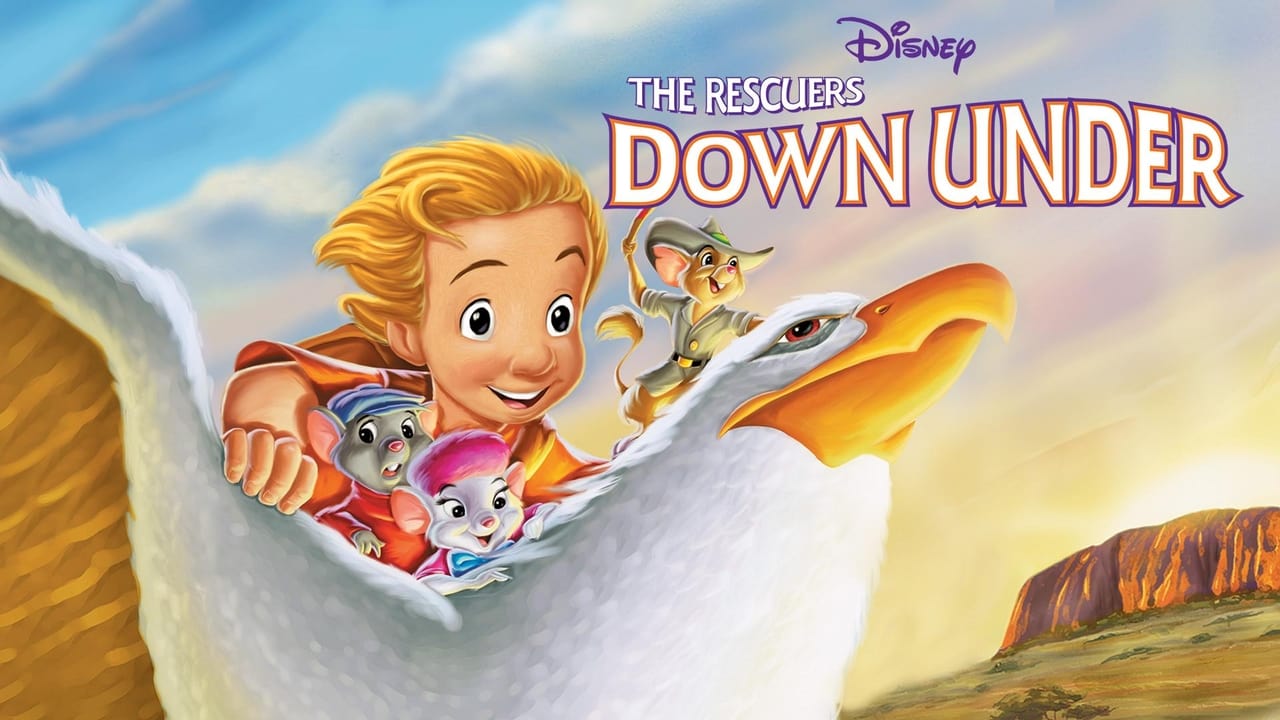 The Rescuers Down Under background