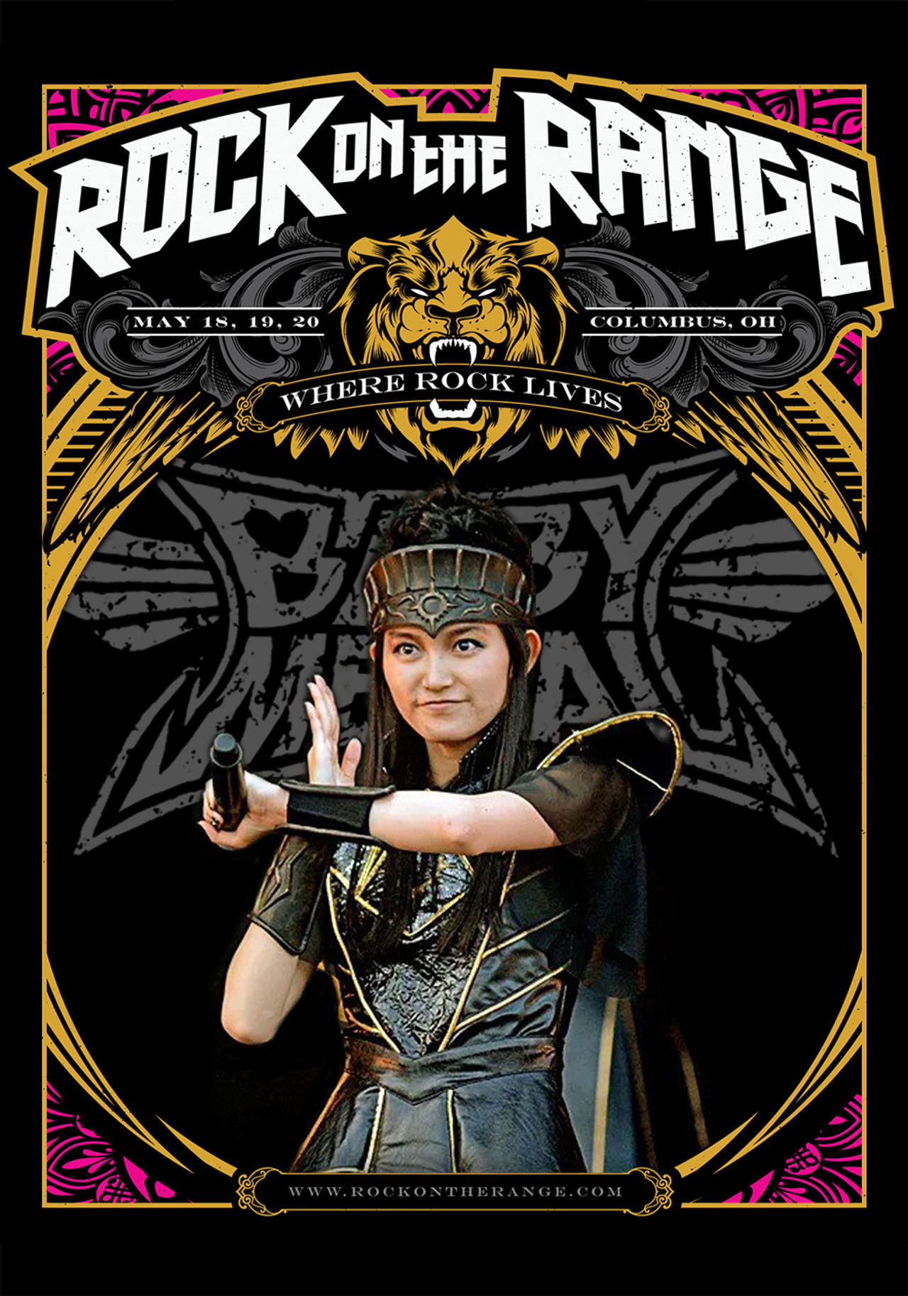 BABYMETAL - Live At Rock on The Range 2018 Backdrop