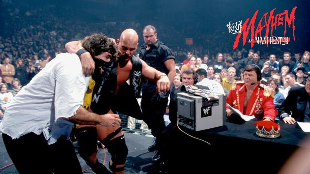 Scen från WWE Mayhem in Manchester