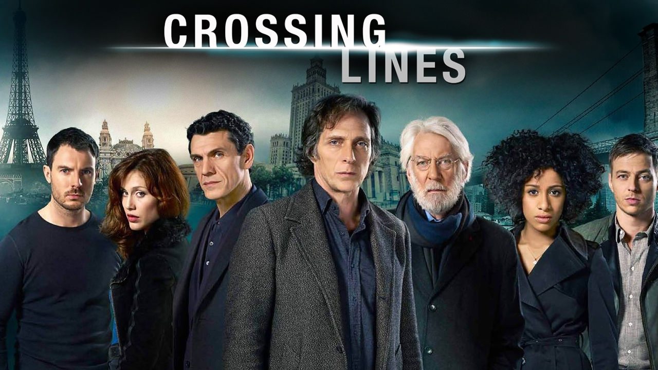 Crossing Lines background