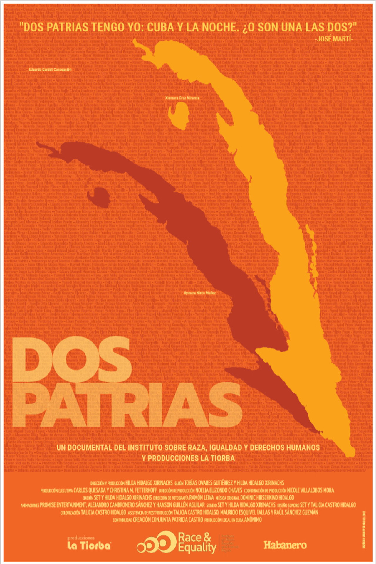 Dos Patrias filmaffisch