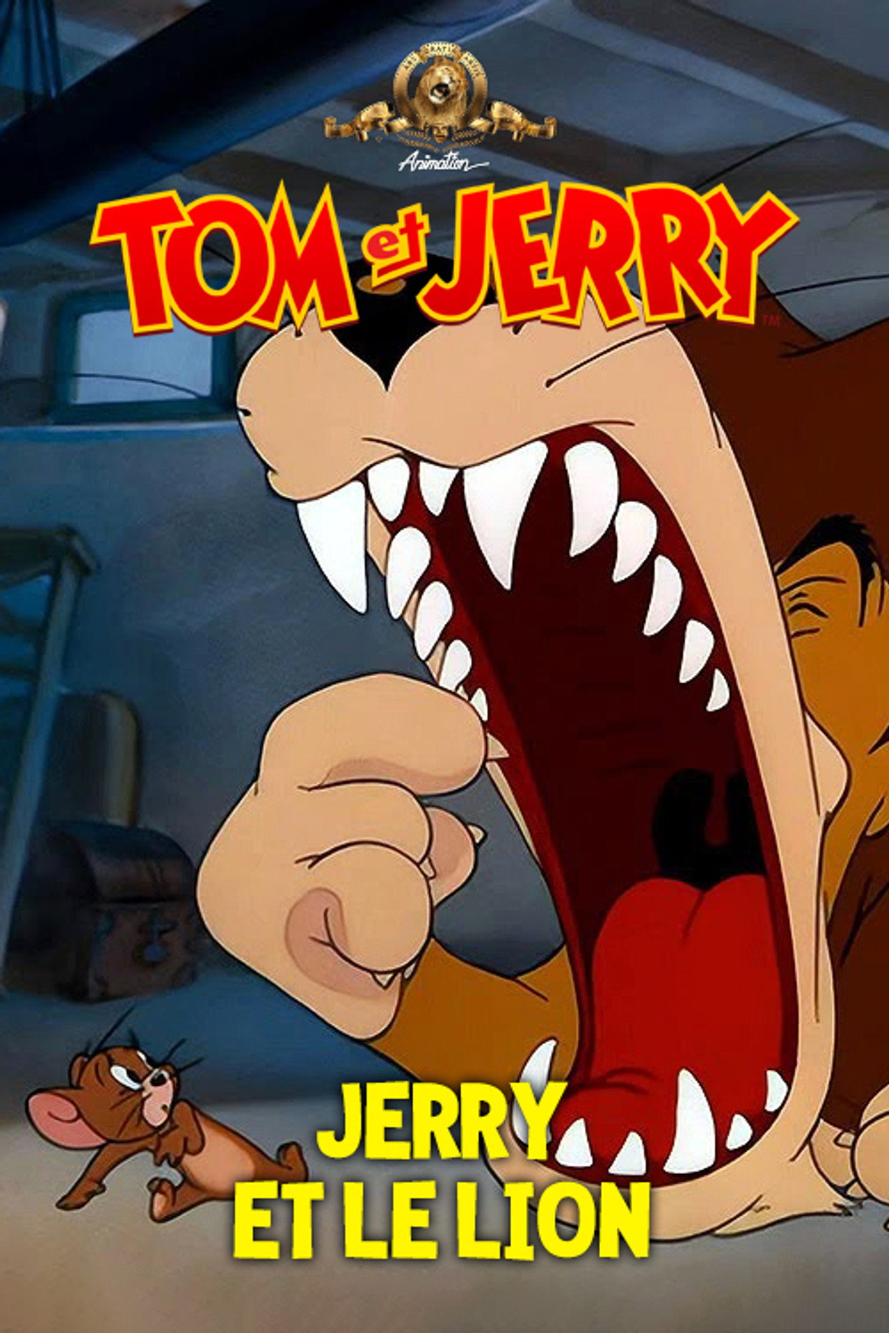 Jerry et le lion poster